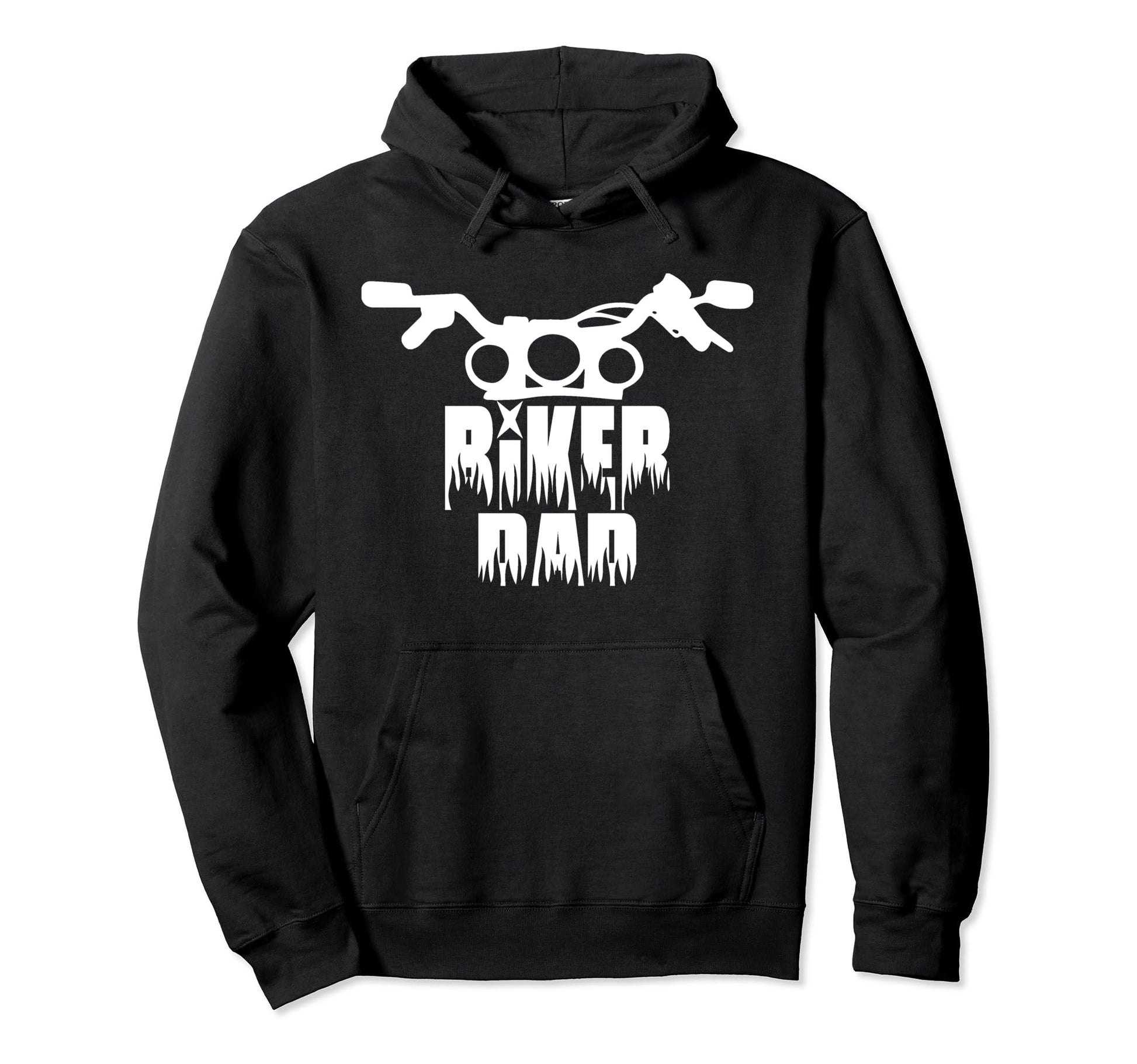 Motorcycle Biker Dad Father Gift Daddy Hoodie - Streetwear Style Men Women - T-Shirt, Sweatshirt, Hoodie