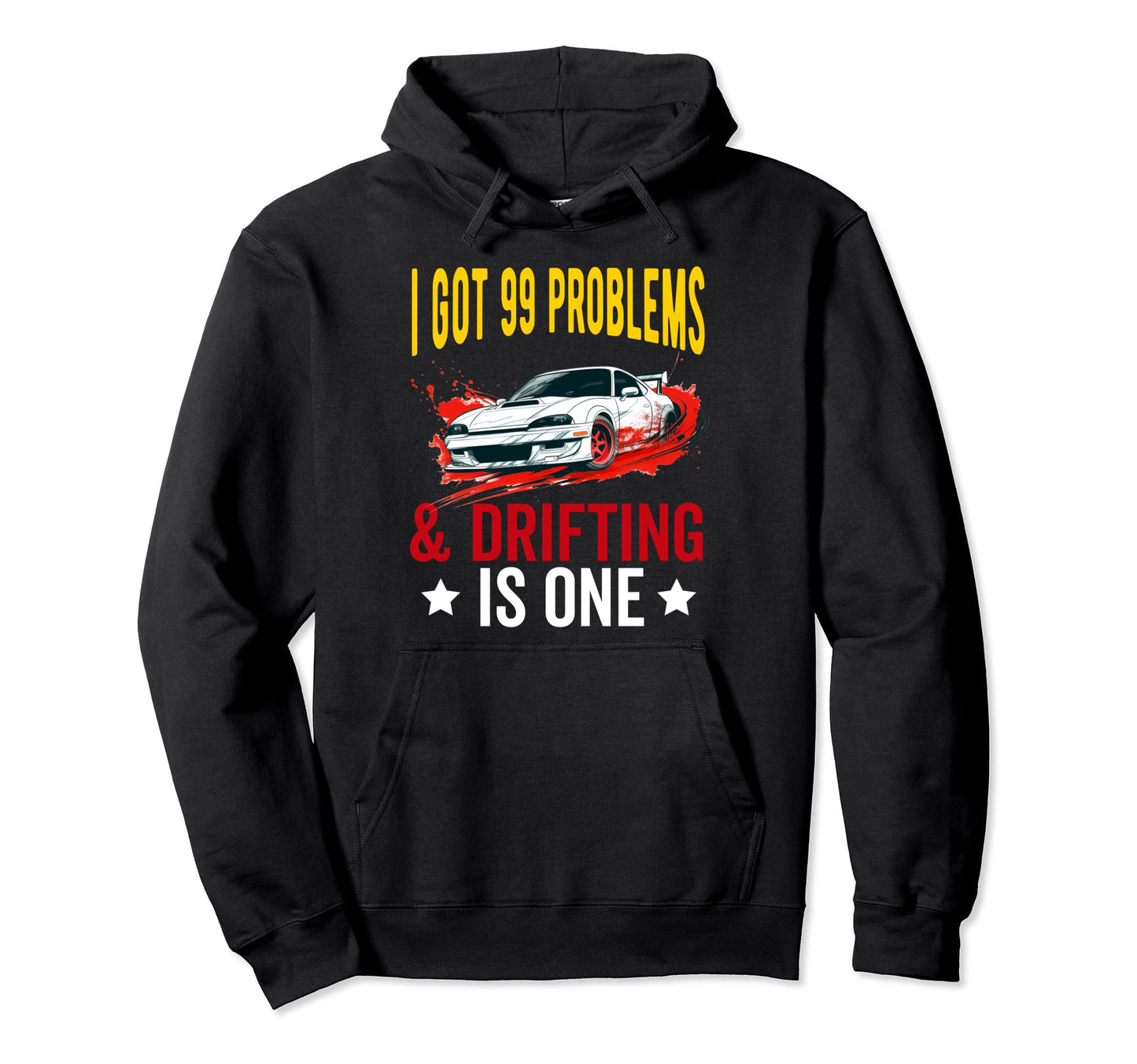 Drifting Car Race Dad Street Funny Hoodie - Streetwear Style Unisex - T-Shirt, Sweatshirt, Hoodie