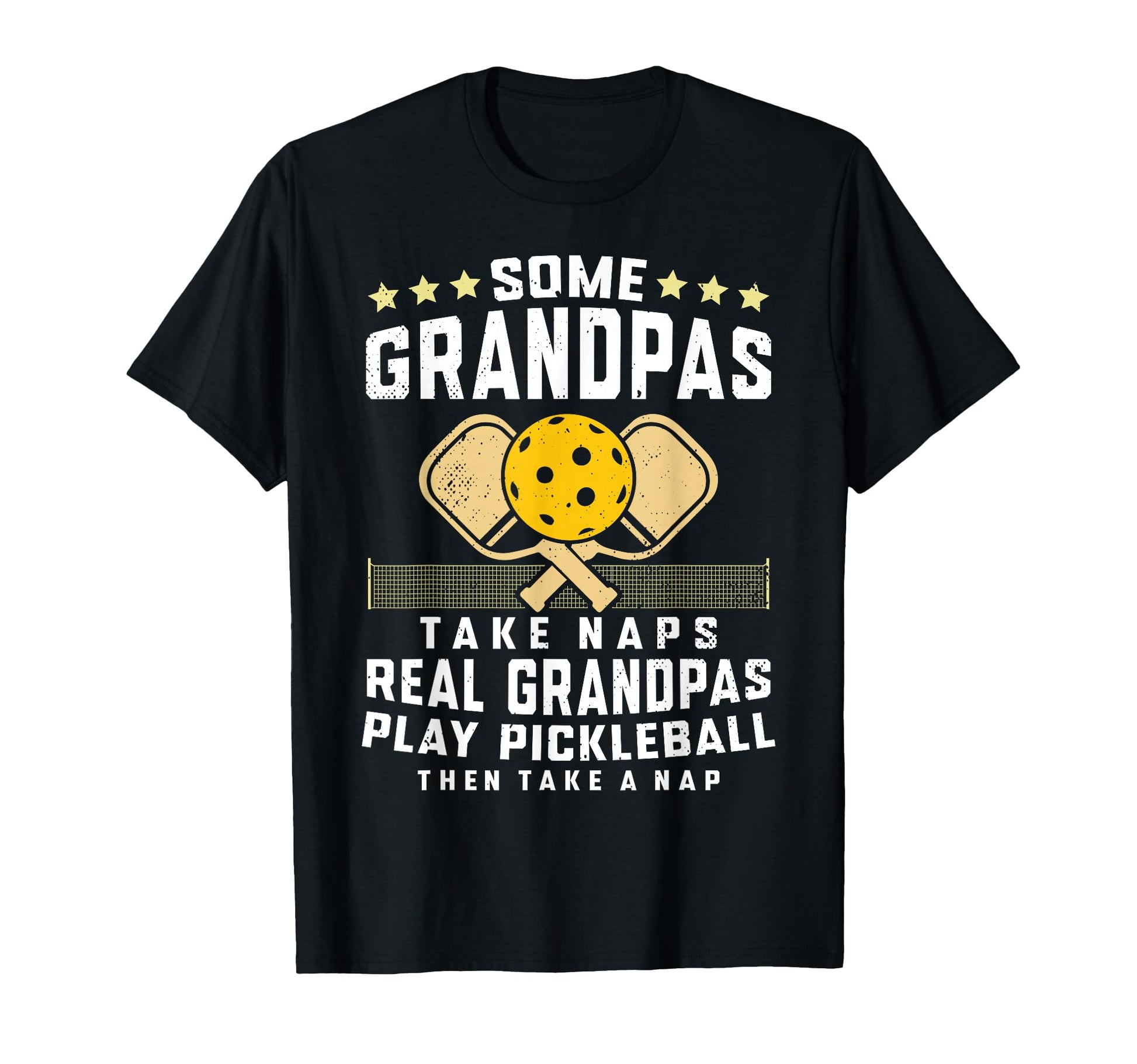 Pickleball Grandpa Funny Pickleball T-Shirt - Graphic Print for Adults - T-Shirt, Sweatshirt, Hoodie