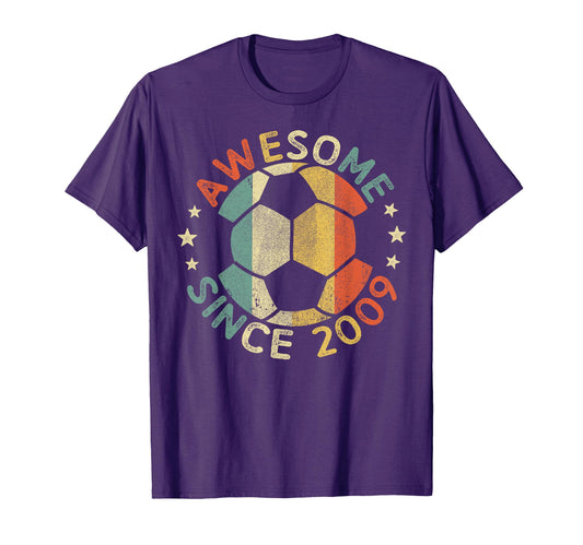 Awesome Since 2009 17Th Birthday 17 Year T-Shirt - Graphic Print Men Women - T-Shirt, Sweatshirt, Hoodie