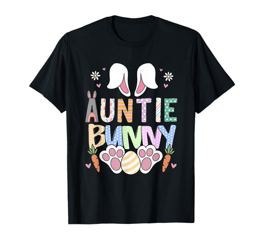 Auntie Bunny Ears Easter Family T-Shirt - Fun Novelty Design for Adults - T-Shirt, Sweatshirt, Hoodie