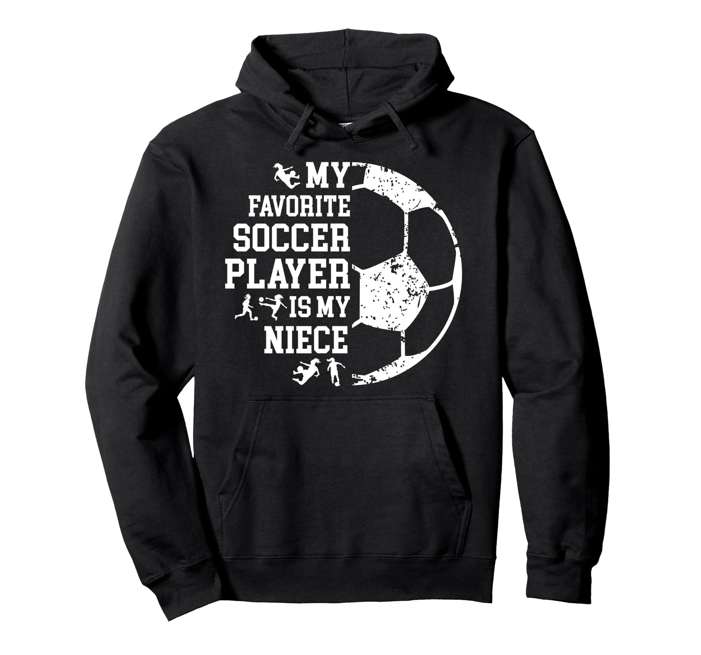 My Favorite Soccer Player Uncle Soccer Hoodie - Minimalist Print Unisex - T-Shirt, Sweatshirt, Hoodie