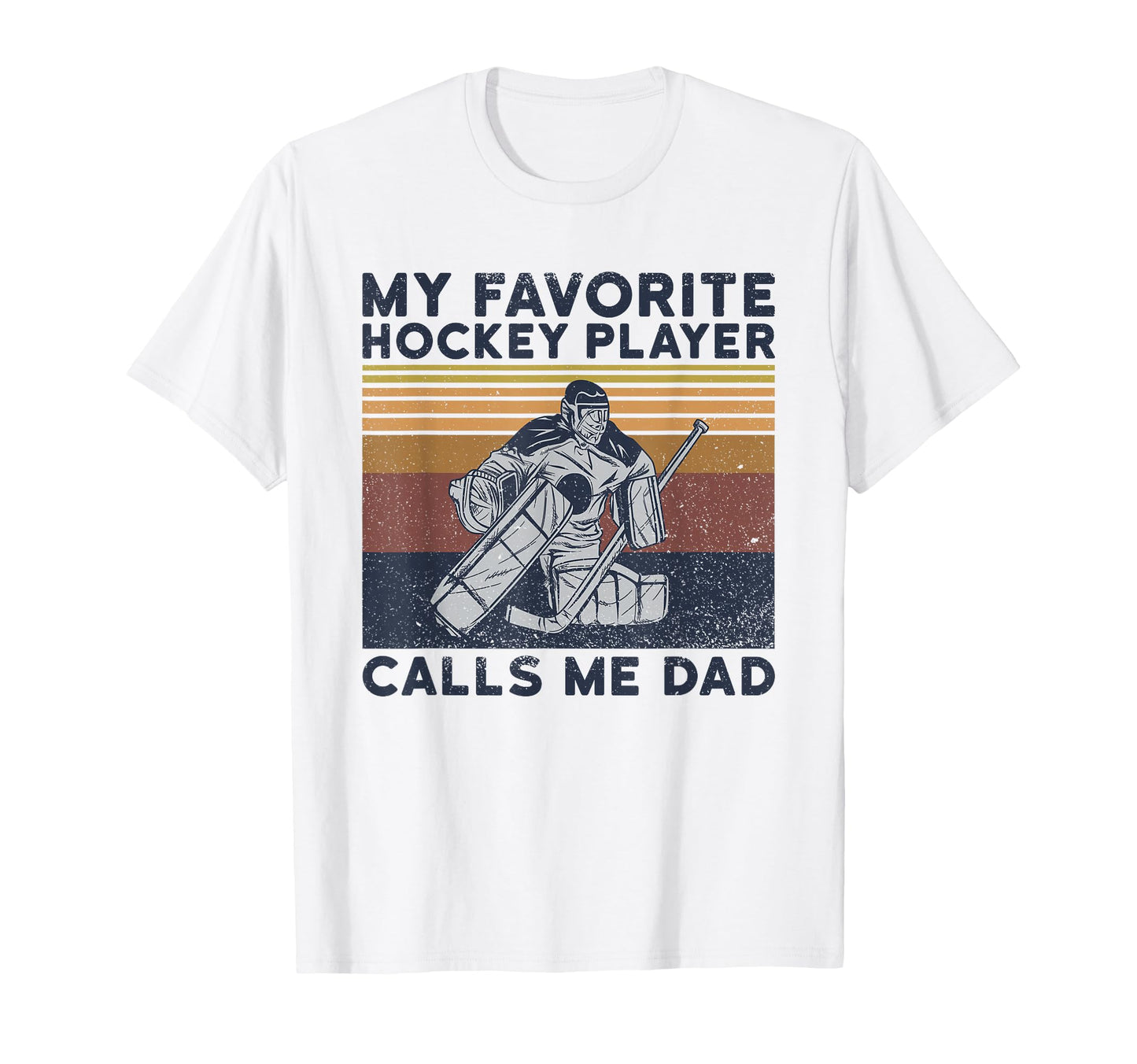 Hockey Dad Hockey Player T-Shirt - Minimalist Print Unisex - T-Shirt, Sweatshirt, Hoodie