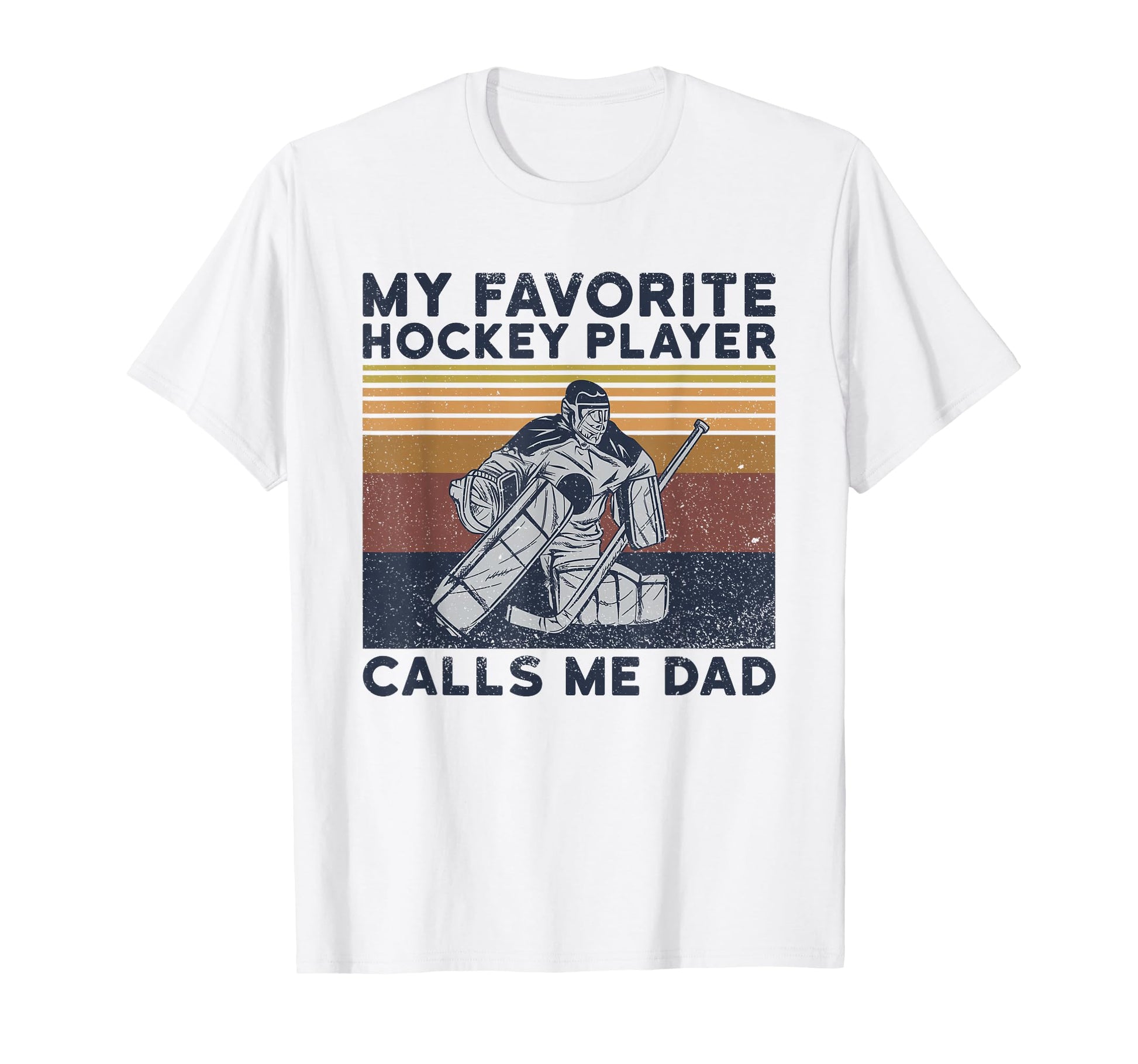 Hockey Dad Hockey Player T-Shirt - Minimalist Print Unisex - T-Shirt, Sweatshirt, Hoodie