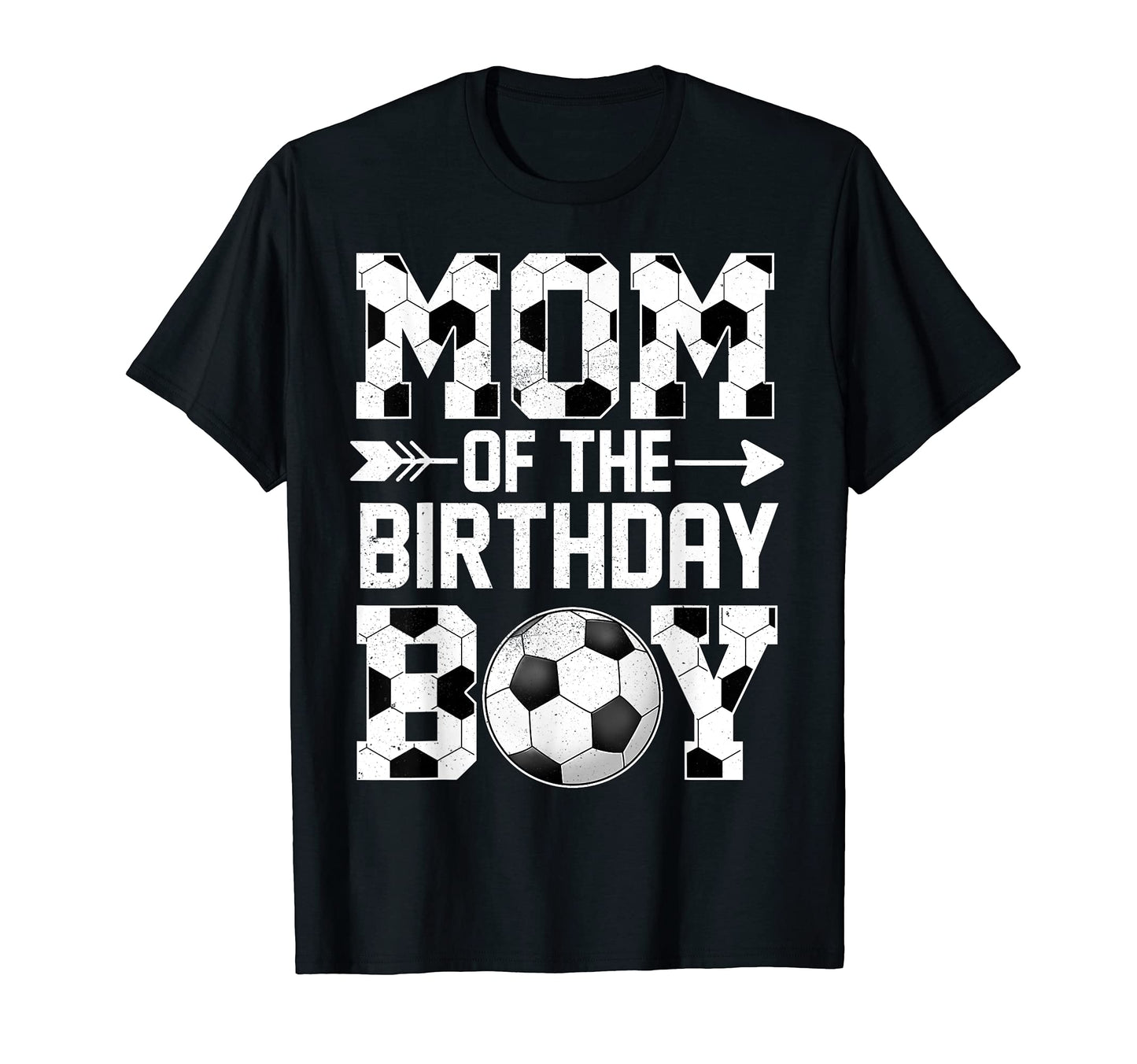 Mom Birthday Soccer Mother Mama Ball Bday T-Shirt - Novelty Apparel Unisex - T-Shirt, Sweatshirt, Hoodie