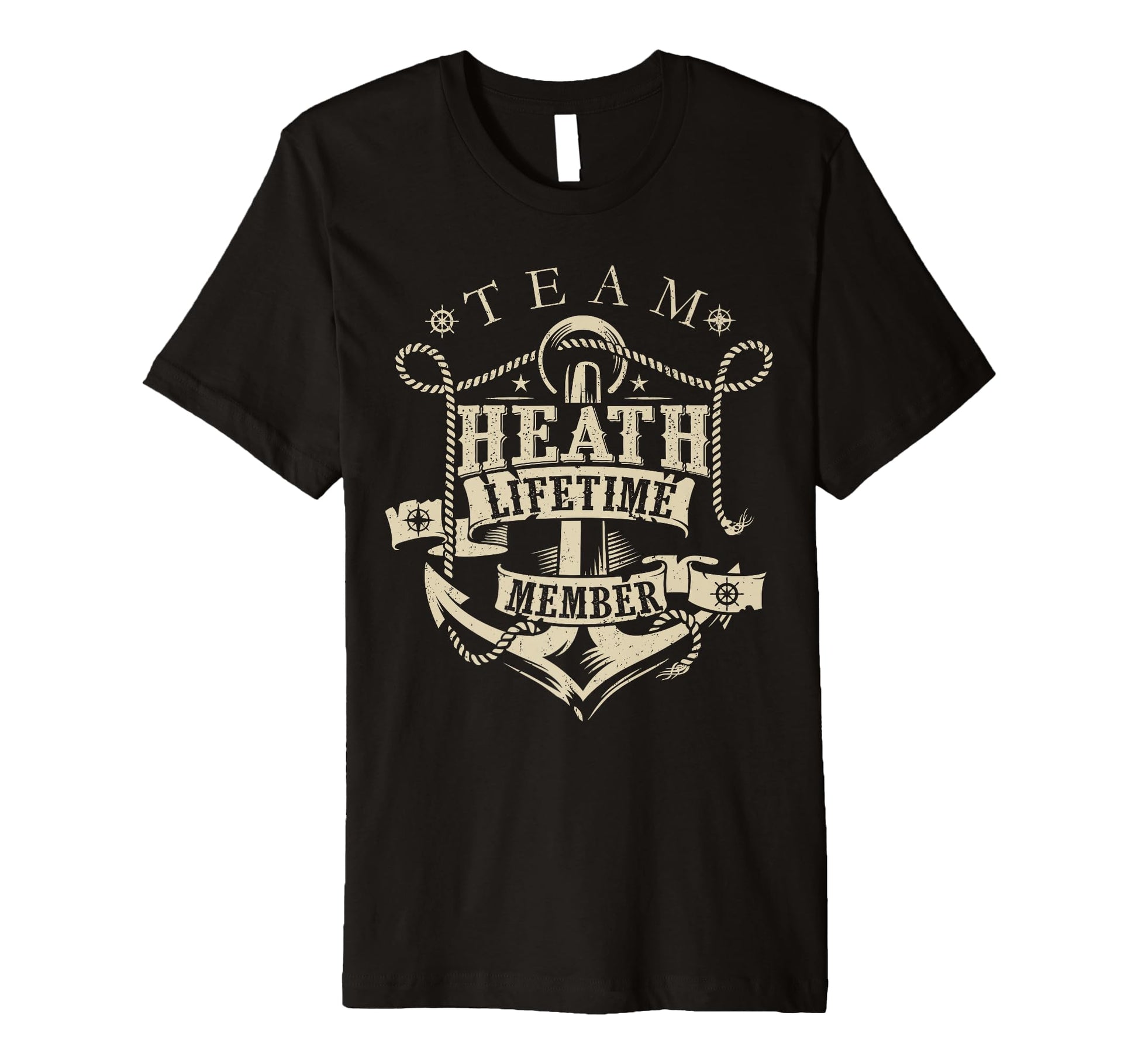 Team Heath Lifetime Member Heath T-Shirt - Minimalist Print for Adults - T-Shirt, Sweatshirt, Hoodie