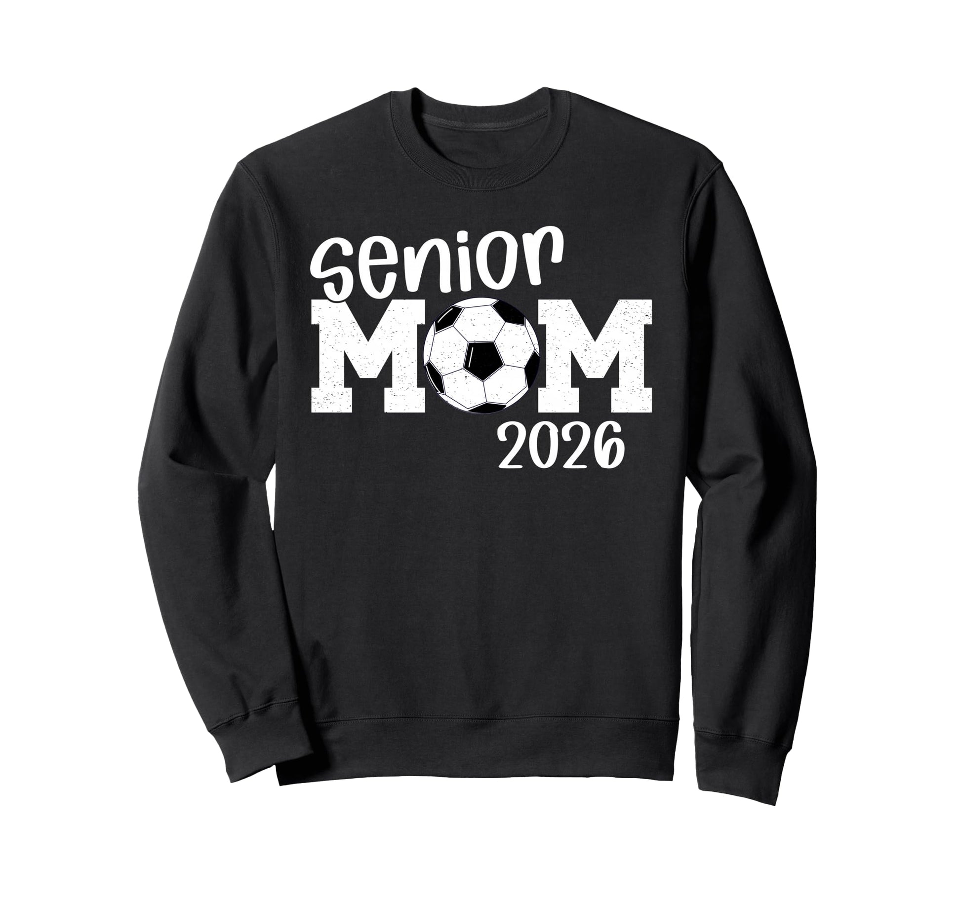 Soccer Senior Mom 2026 Soccer Sweatshirt - Minimalist Print for Adults - T-Shirt, Sweatshirt, Hoodie