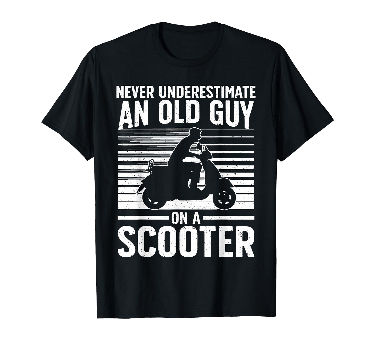 Funny Scooter Grandpa Scooter Motorbike T-Shirt - Streetwear Style Unisex - T-Shirt, Sweatshirt, Hoodie