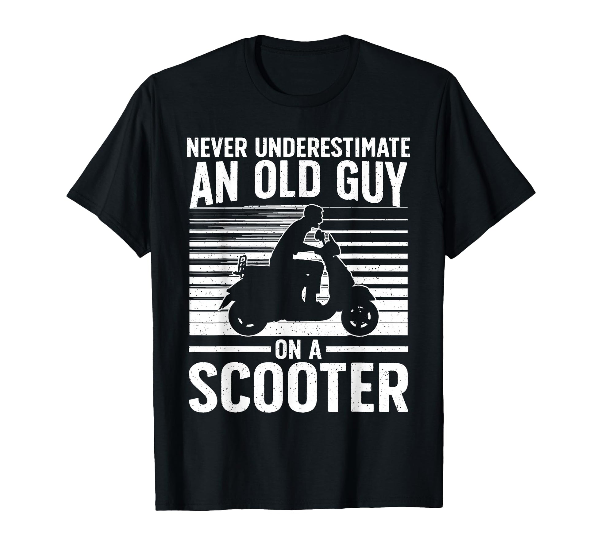 Funny Scooter Grandpa Scooter Motorbike T-Shirt - Streetwear Style Unisex - T-Shirt, Sweatshirt, Hoodie