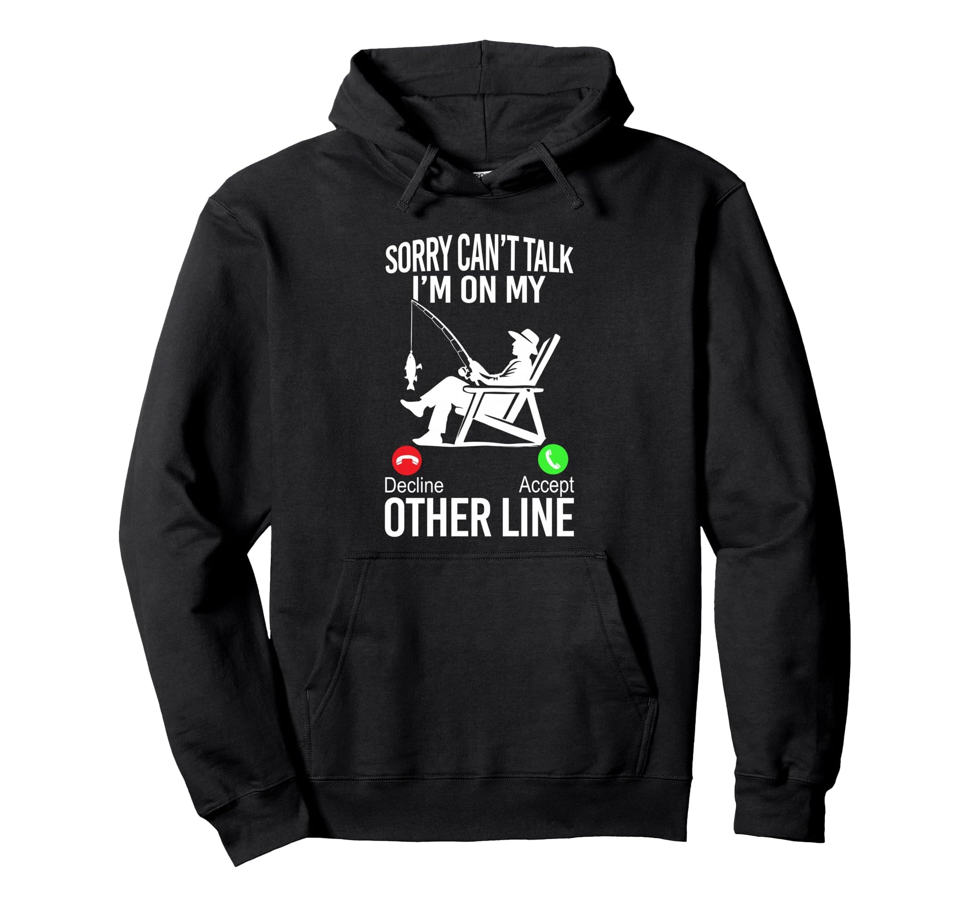 Funny Reel Fish Bass Fishing Funny Hoodie - Custom Art Print for Adults - T-Shirt, Sweatshirt, Hoodie