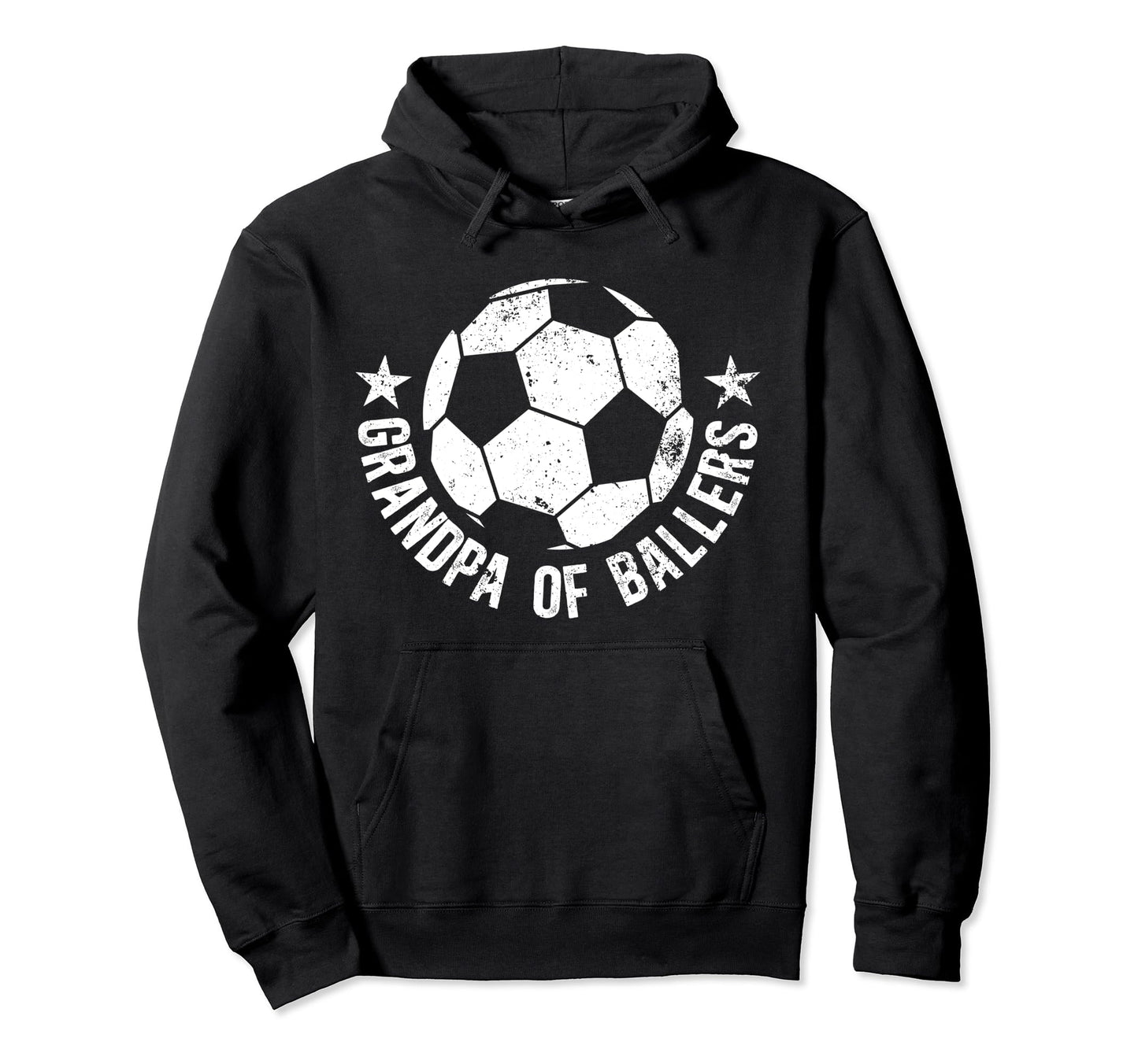 Grandpa Ballers Soccer Grandpa Soccer Hoodie - Custom Art Print for Adults - T-Shirt, Sweatshirt, Hoodie