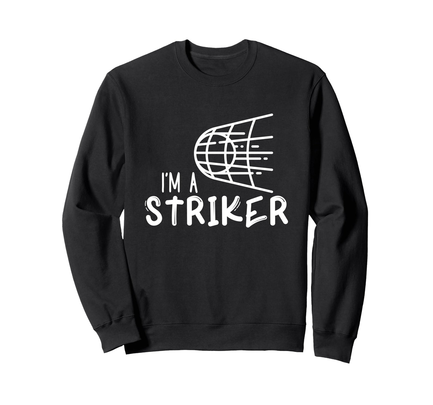 Soccer Striker Sweatshirt - Custom Art Print for Adults - T-Shirt, Sweatshirt, Hoodie