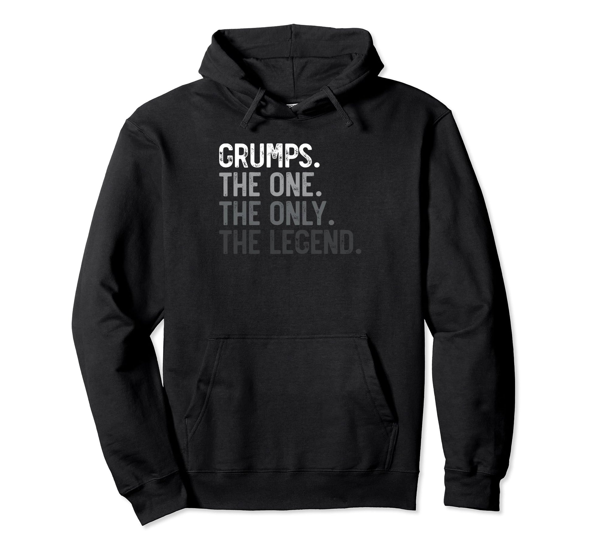Grumps One Only Legend Funny Hoodie - Casual Everyday Wear for Adults - T-Shirt, Sweatshirt, Hoodie