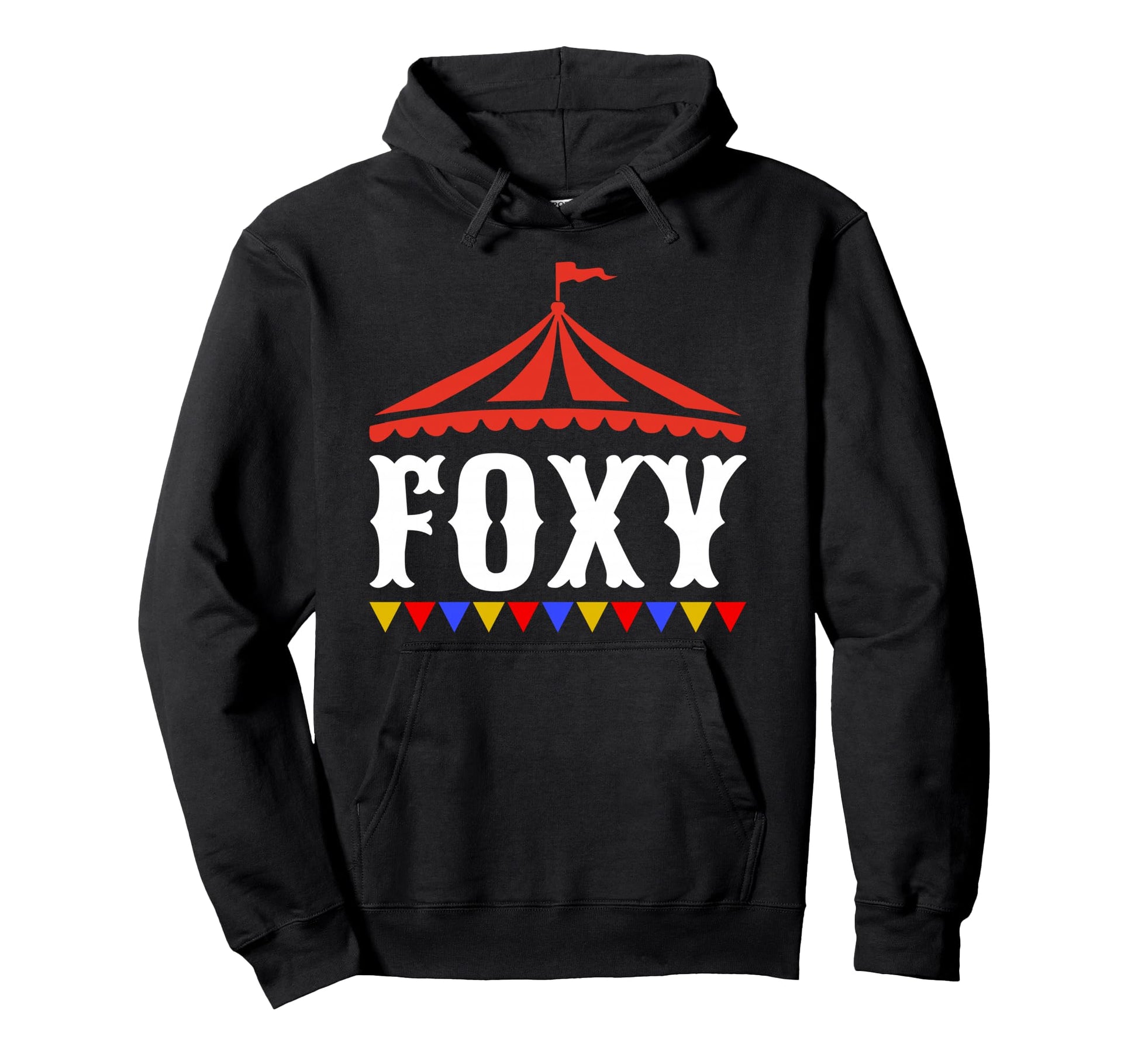 Circus Foxy Birthday Carnival Family Hoodie - Trendy Graphic Unisex - T-Shirt, Sweatshirt, Hoodie