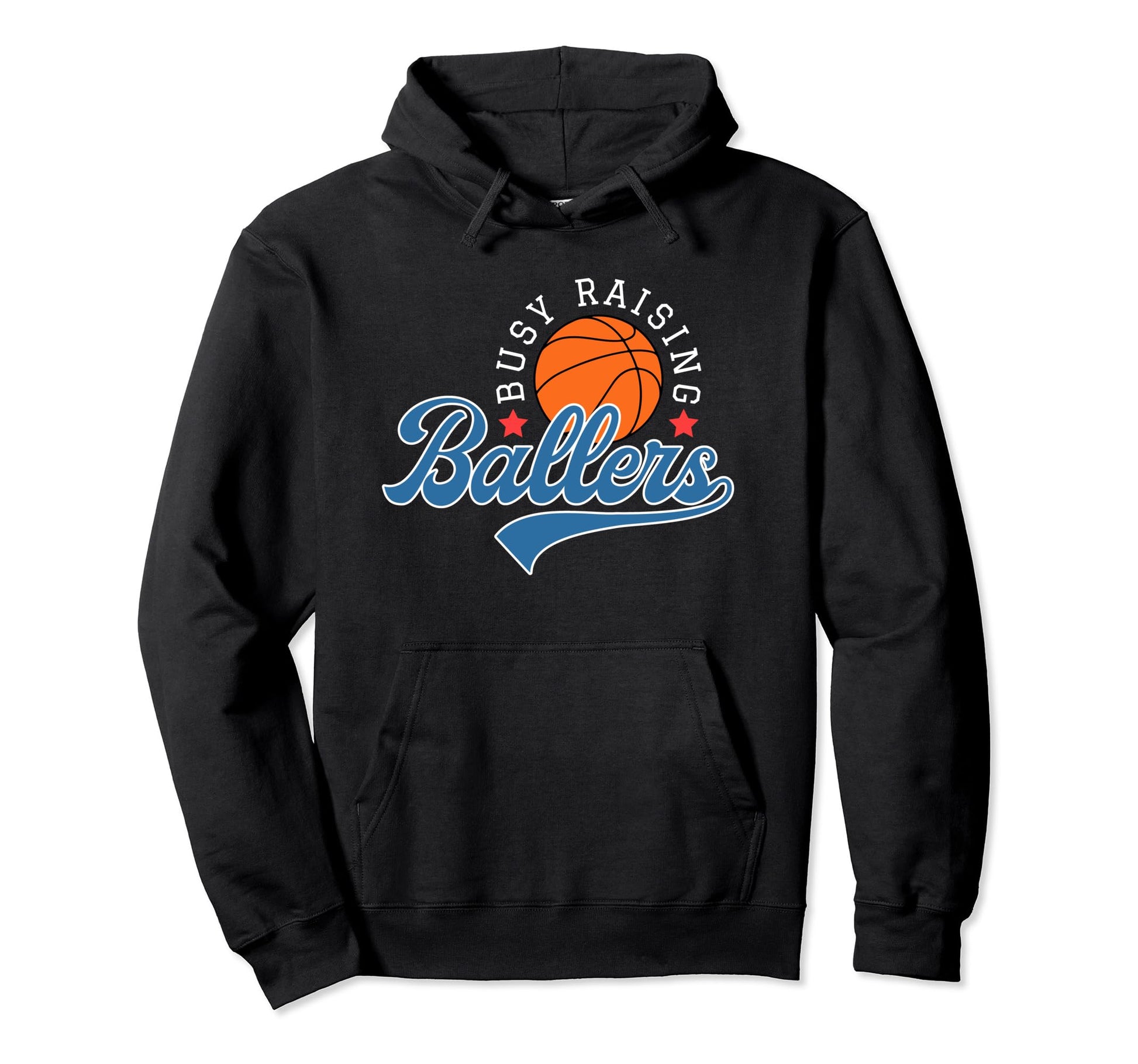 Busy Raising Ballers Proud Basketball Hoodie - Minimalist Print Men Women - T-Shirt, Sweatshirt, Hoodie