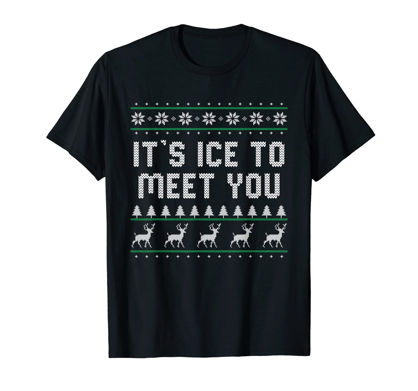 Its Ice To Meet You Dad Jokes T-Shirt - Aesthetic Graphic Men Women - T-Shirt, Sweatshirt, Hoodie