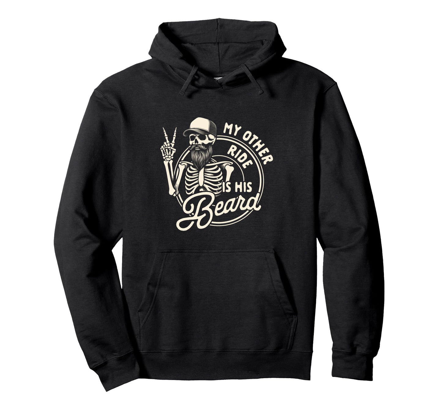 Bearded Dad Daddy Fathers Day My Hoodie - Casual Everyday Wear Unisex - T-Shirt, Sweatshirt, Hoodie