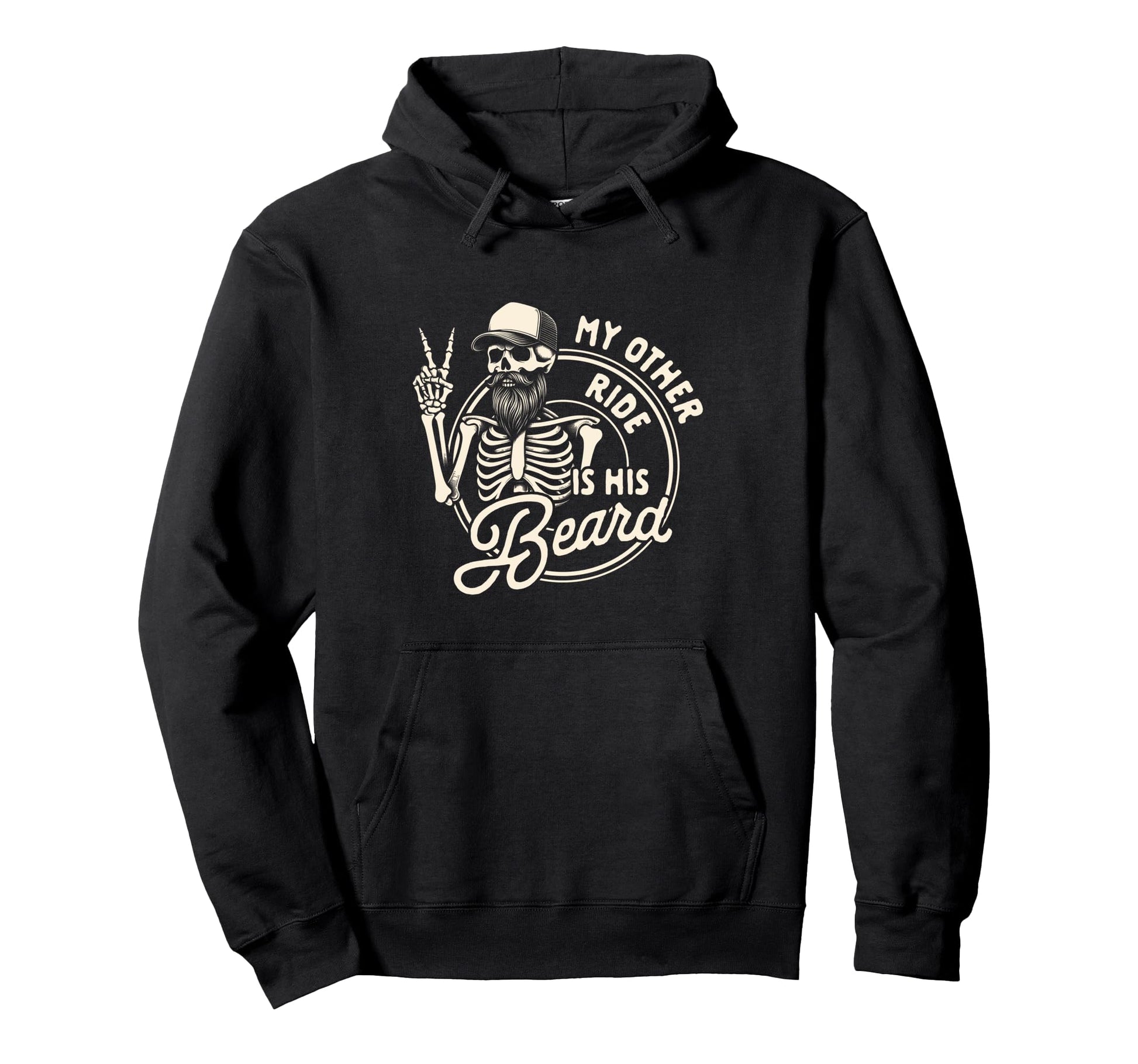 Bearded Dad Daddy Fathers Day My Hoodie - Casual Everyday Wear Unisex - T-Shirt, Sweatshirt, Hoodie