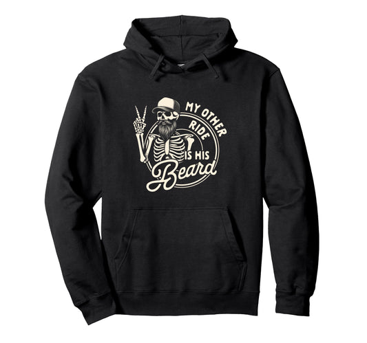 Bearded Dad Daddy Fathers Day My Hoodie - Casual Everyday Wear Unisex - T-Shirt, Sweatshirt, Hoodie