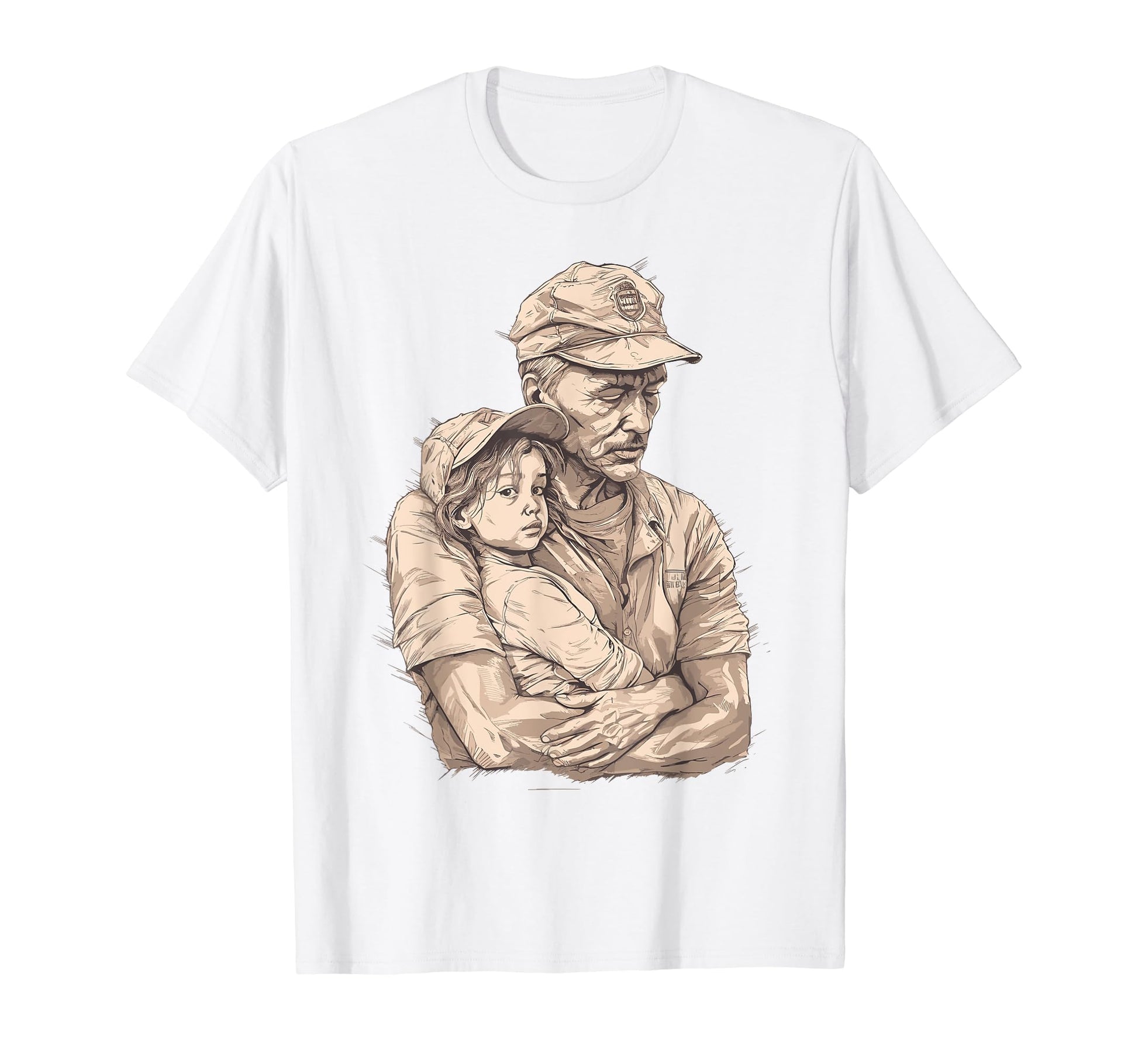 Dad Grandpa Veteran Veterans T-Shirt - Aesthetic Graphic for Adults - T-Shirt, Sweatshirt, Hoodie