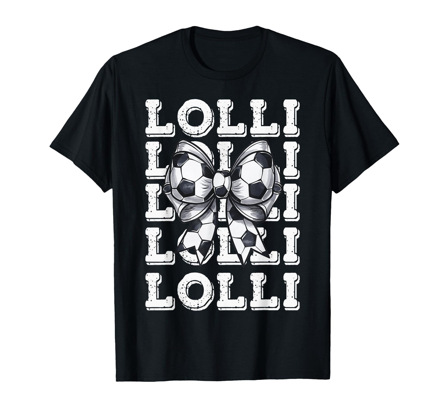 Coquette Soccer Lolli Matching Family Bow T-Shirt - Streetwear Style Unisex - T-Shirt, Sweatshirt, Hoodie