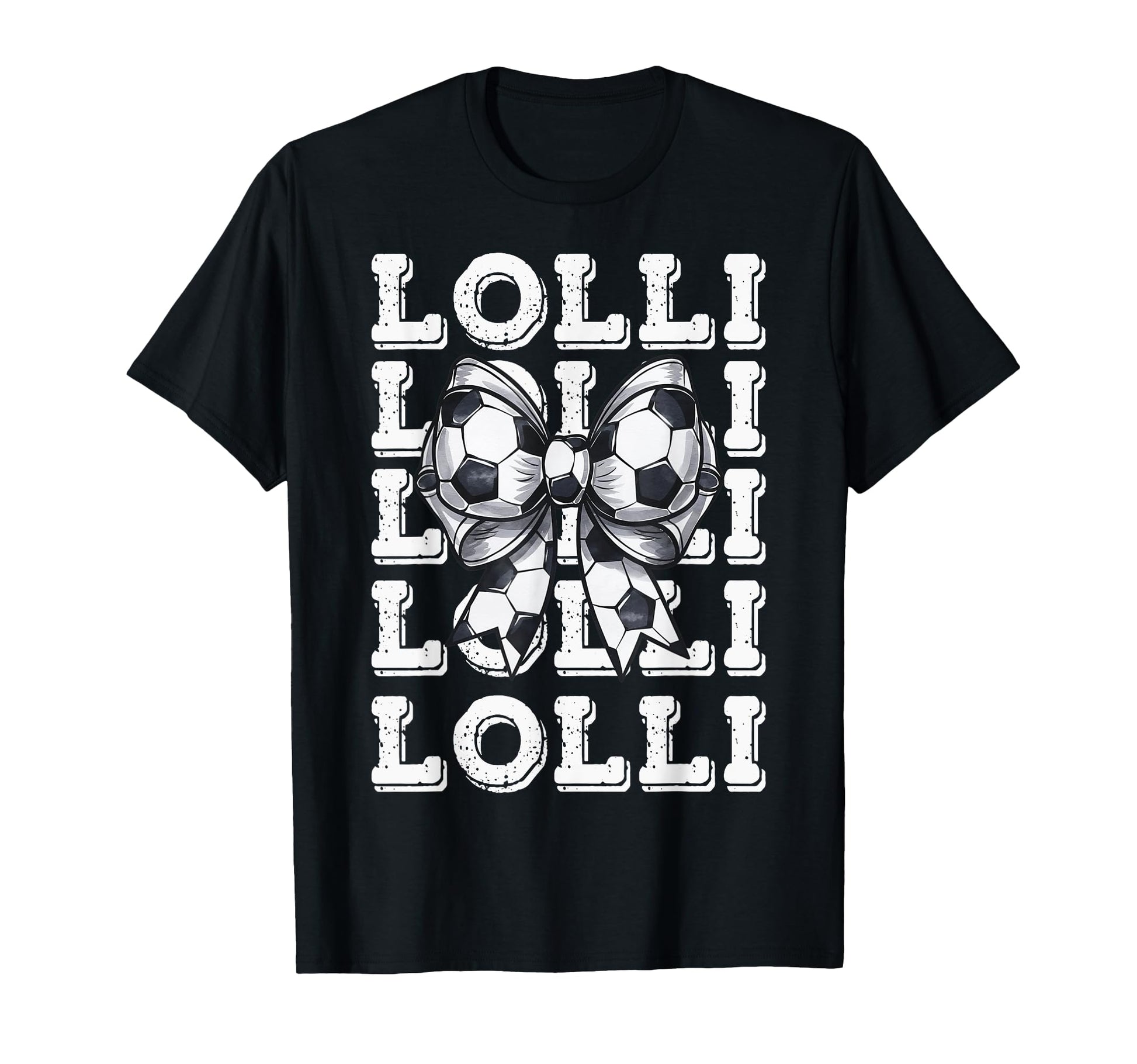 Coquette Soccer Lolli Matching Family Bow T-Shirt - Streetwear Style Unisex - T-Shirt, Sweatshirt, Hoodie
