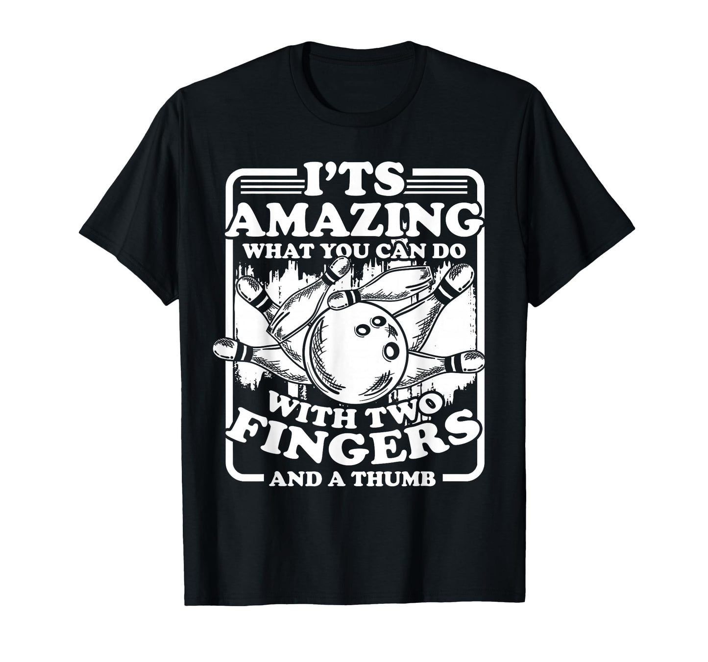 Bowling Alley Pins Spare Strike T-Shirt - Streetwear Style Unisex - T-Shirt, Sweatshirt, Hoodie
