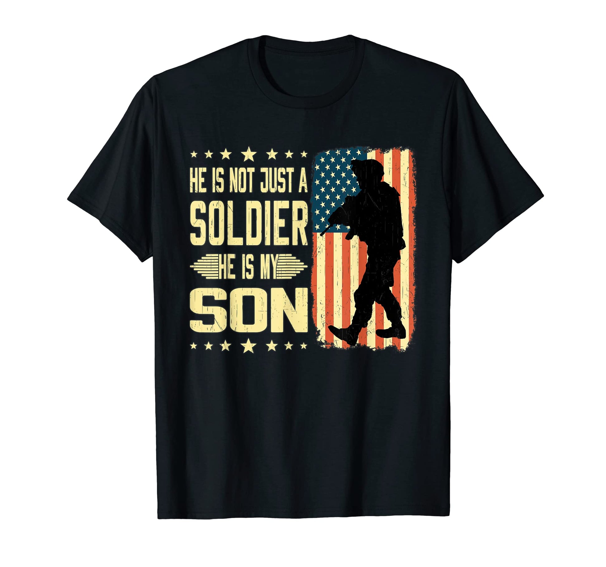 My Son Is Soldier Hero Proud Army Mom T-Shirt - Streetwear Style Unisex - T-Shirt, Sweatshirt, Hoodie
