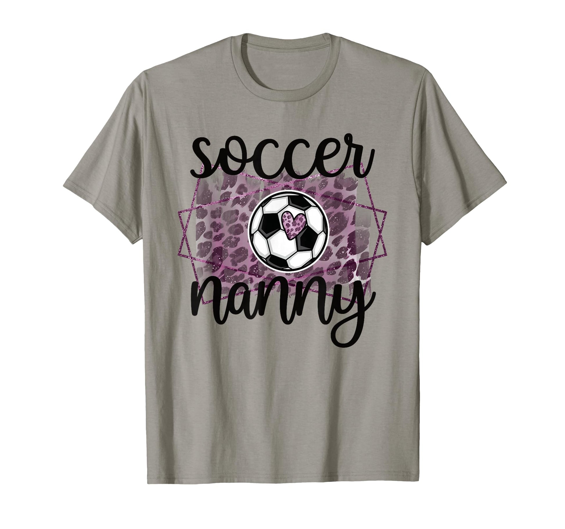 Soccer Nanny Grandma Nanny Soccer Player T-Shirt - Graphic Print Unisex - T-Shirt, Sweatshirt, Hoodie