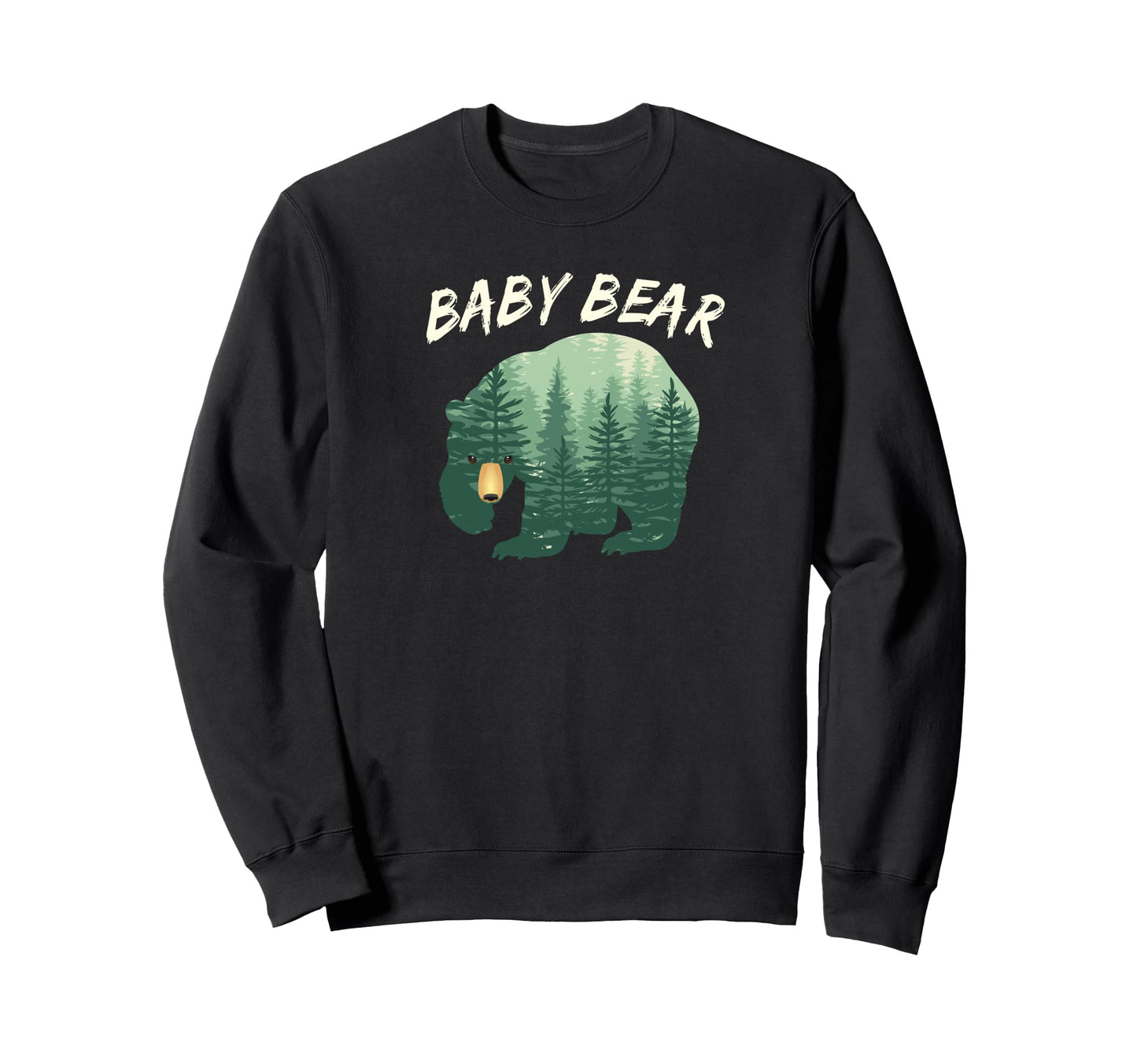 Bear Bear Woods Family Bear Sweatshirt - Fun Novelty Design for Adults - T-Shirt, Sweatshirt, Hoodie