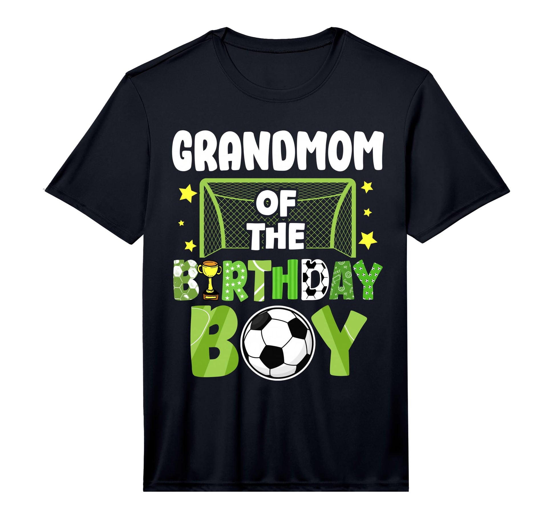 Mens Soccer Grandmom Birthday T-Shirt - Casual Everyday Wear for Adults - T-Shirt, Sweatshirt, Hoodie