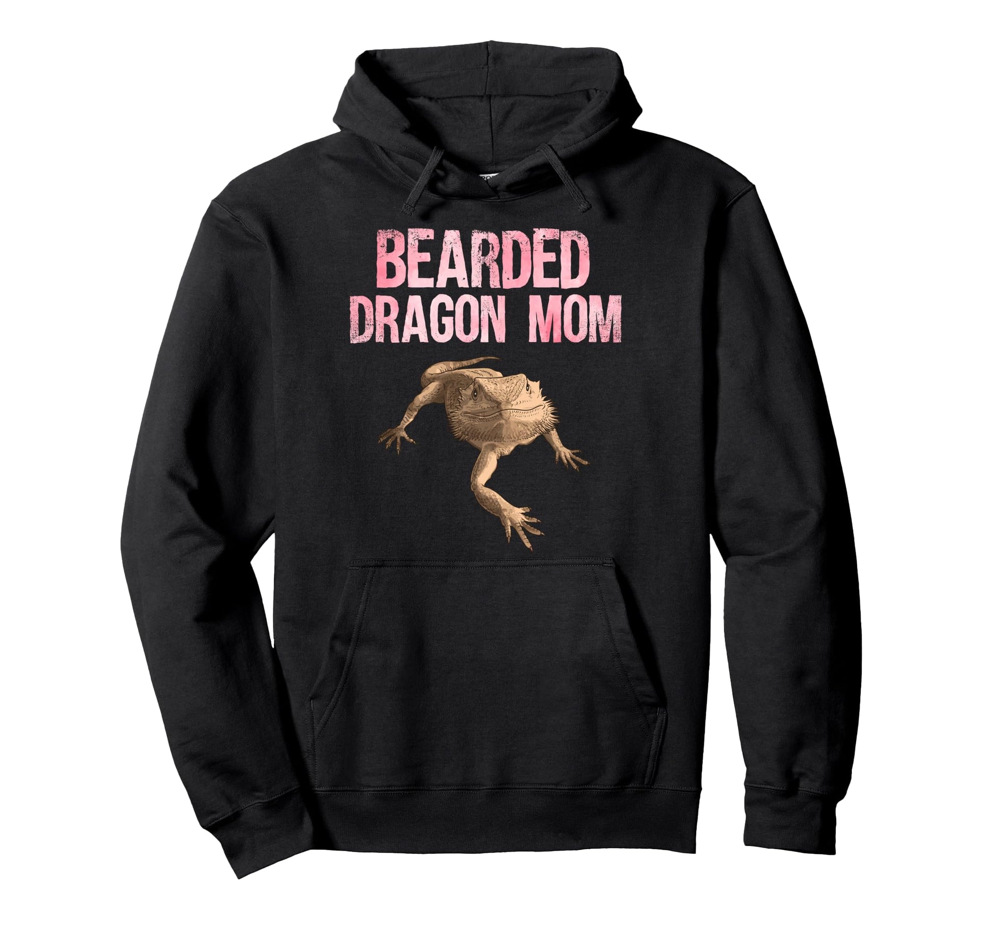 Bearded Dragon Art Bearded Dragon Lover Hoodie - Novelty Apparel for Adults - T-Shirt, Sweatshirt, Hoodie