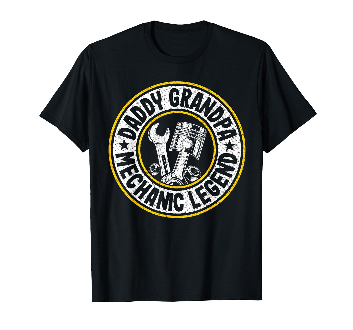 Daddy Grandpa Mechanic Legend Car Guy T-Shirt - Novelty Apparel for Adults - T-Shirt, Sweatshirt, Hoodie