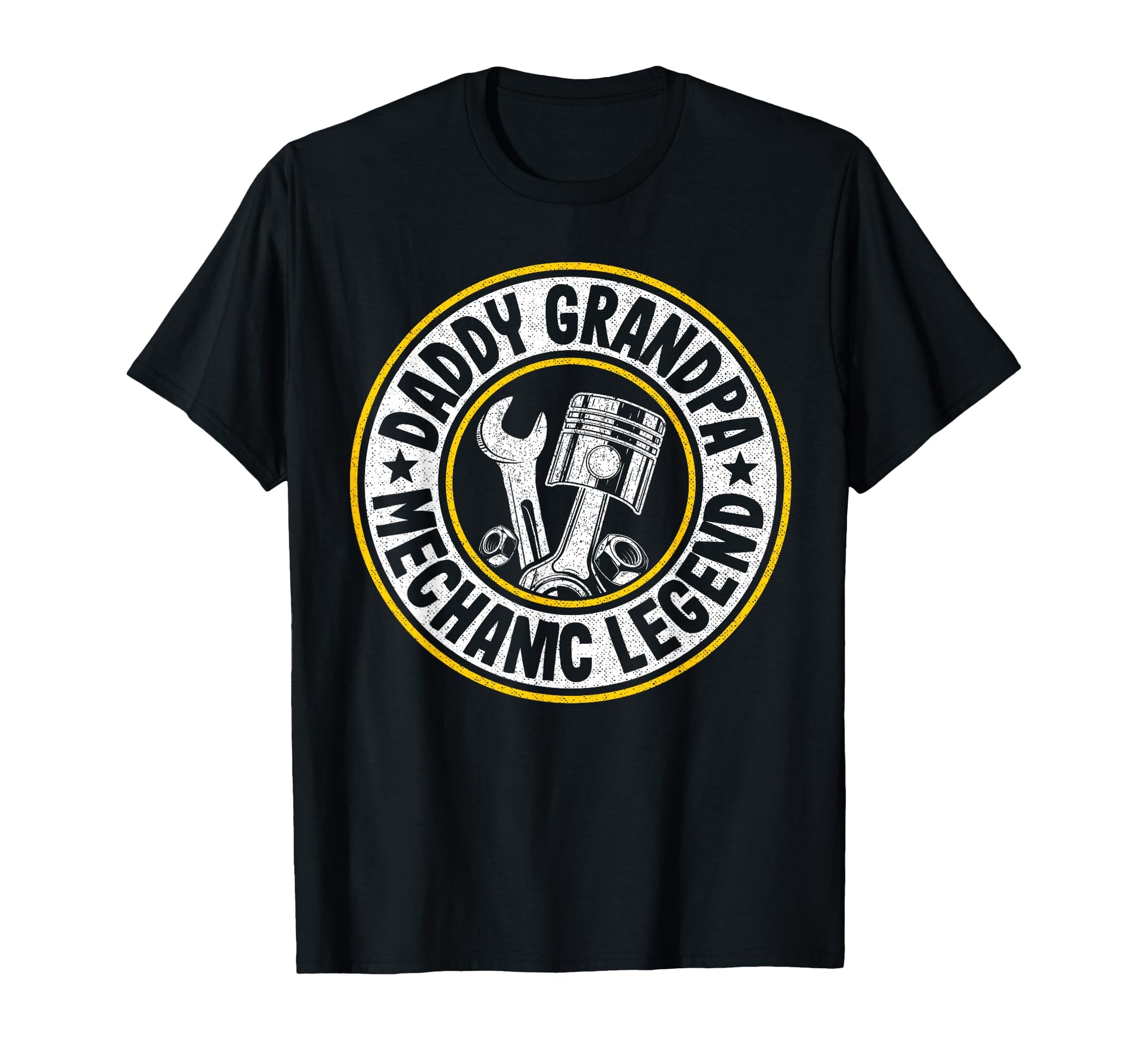 Daddy Grandpa Mechanic Legend Car Guy T-Shirt - Novelty Apparel for Adults - T-Shirt, Sweatshirt, Hoodie