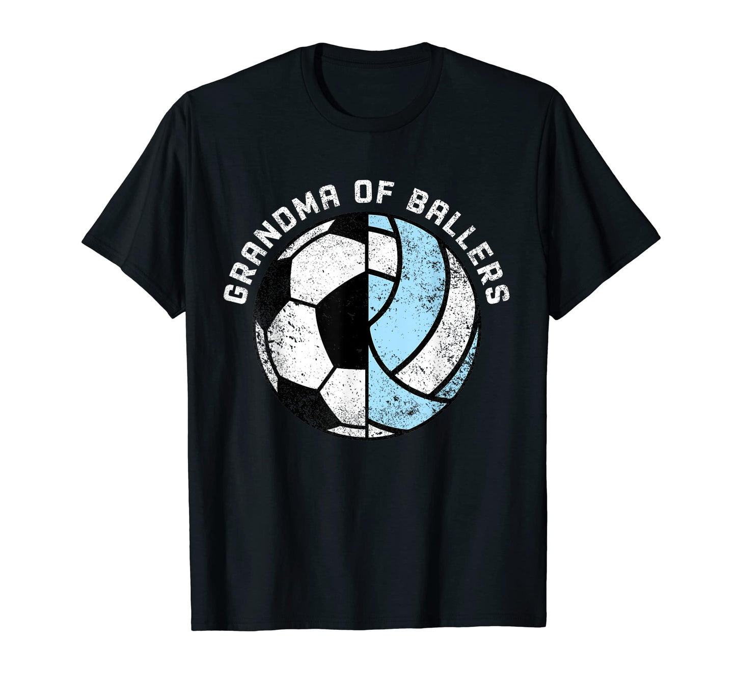 Grandma Ballers Funny Soccer T-Shirt - Trendy Graphic for Adults - T-Shirt, Sweatshirt, Hoodie