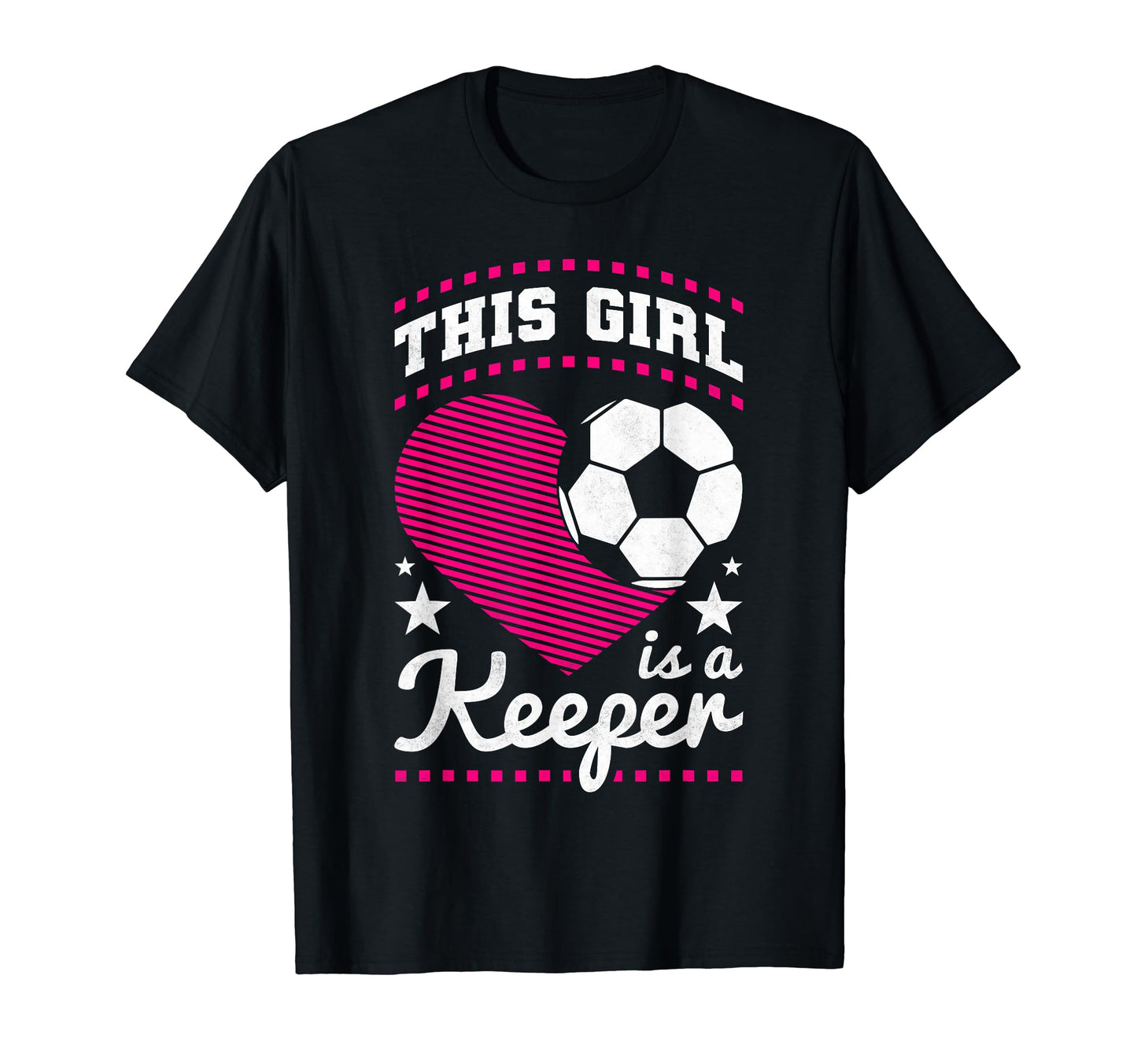This Is Keeper Soccer Valentines T-Shirt - Fun Novelty Design for Adults - T-Shirt, Sweatshirt, Hoodie