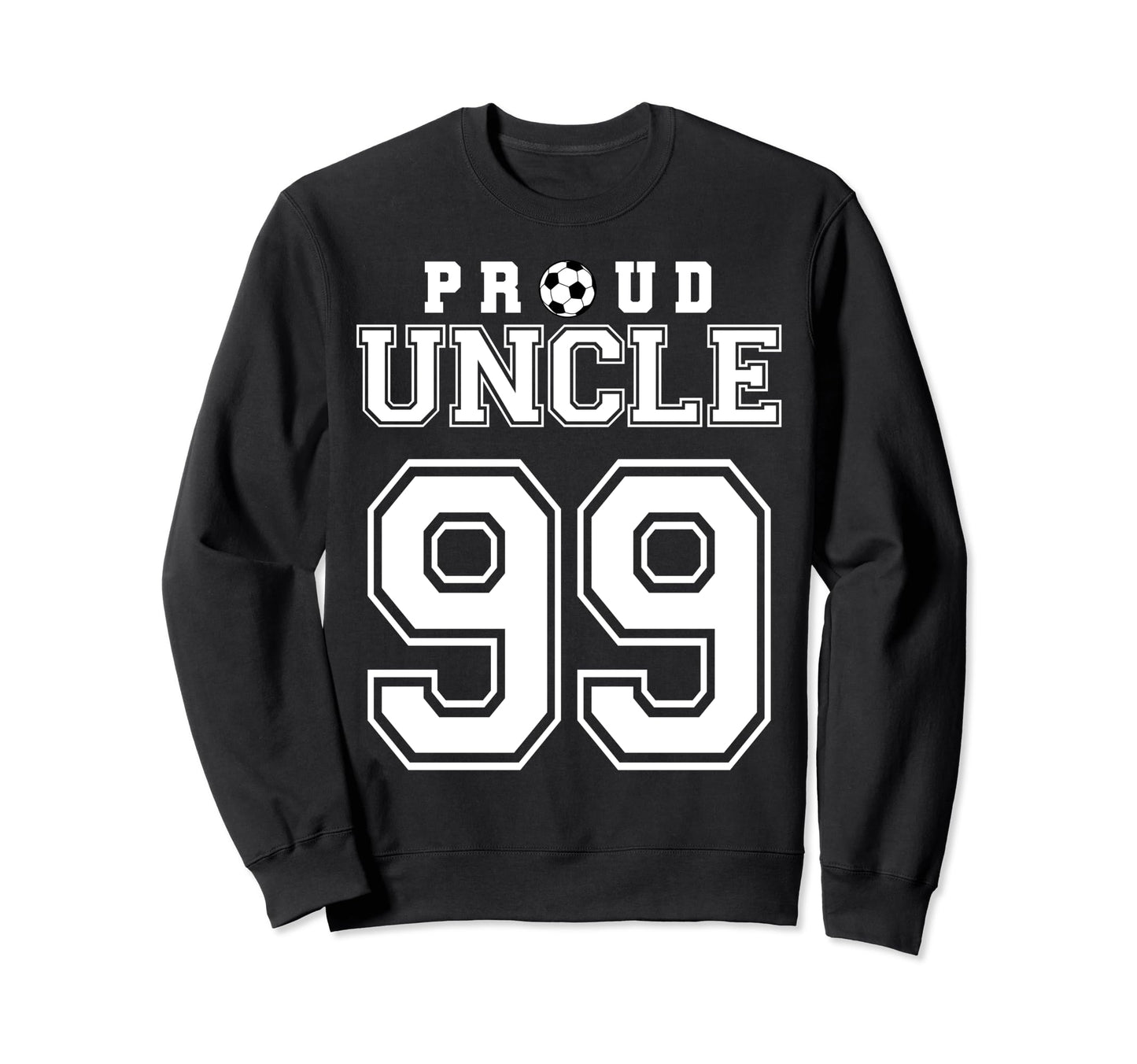 Number 99 Custom Proud Soccer Sweatshirt - Trendy Graphic for Adults - T-Shirt, Sweatshirt, Hoodie