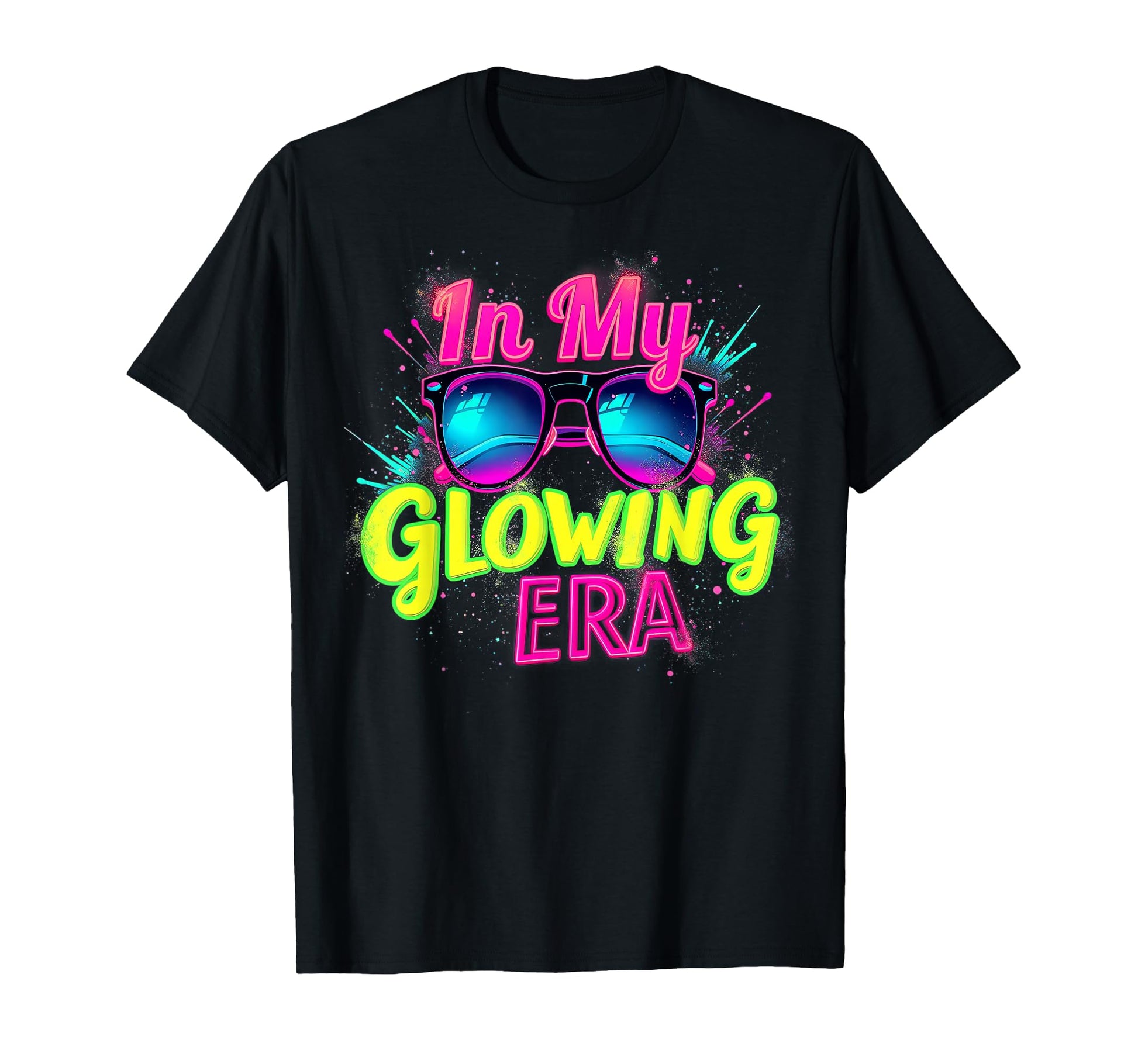 My Glowing Era Groovy Colorful Bright T-Shirt - Streetwear Style for Adults - T-Shirt, Sweatshirt, Hoodie