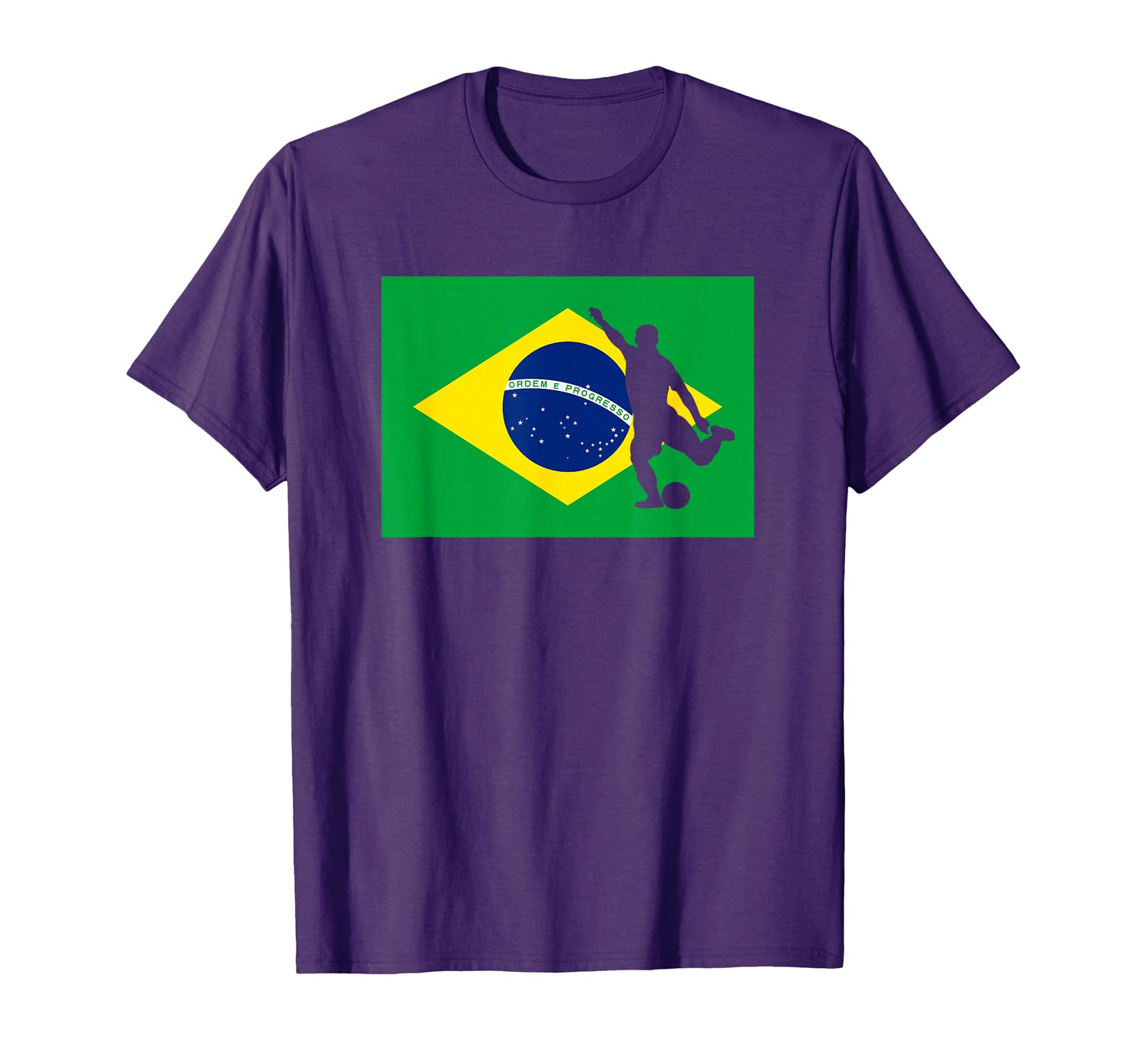 Soccer Brasil Flag Brazil Futebol T-Shirt - Casual Everyday Wear Unisex - T-Shirt, Sweatshirt, Hoodie