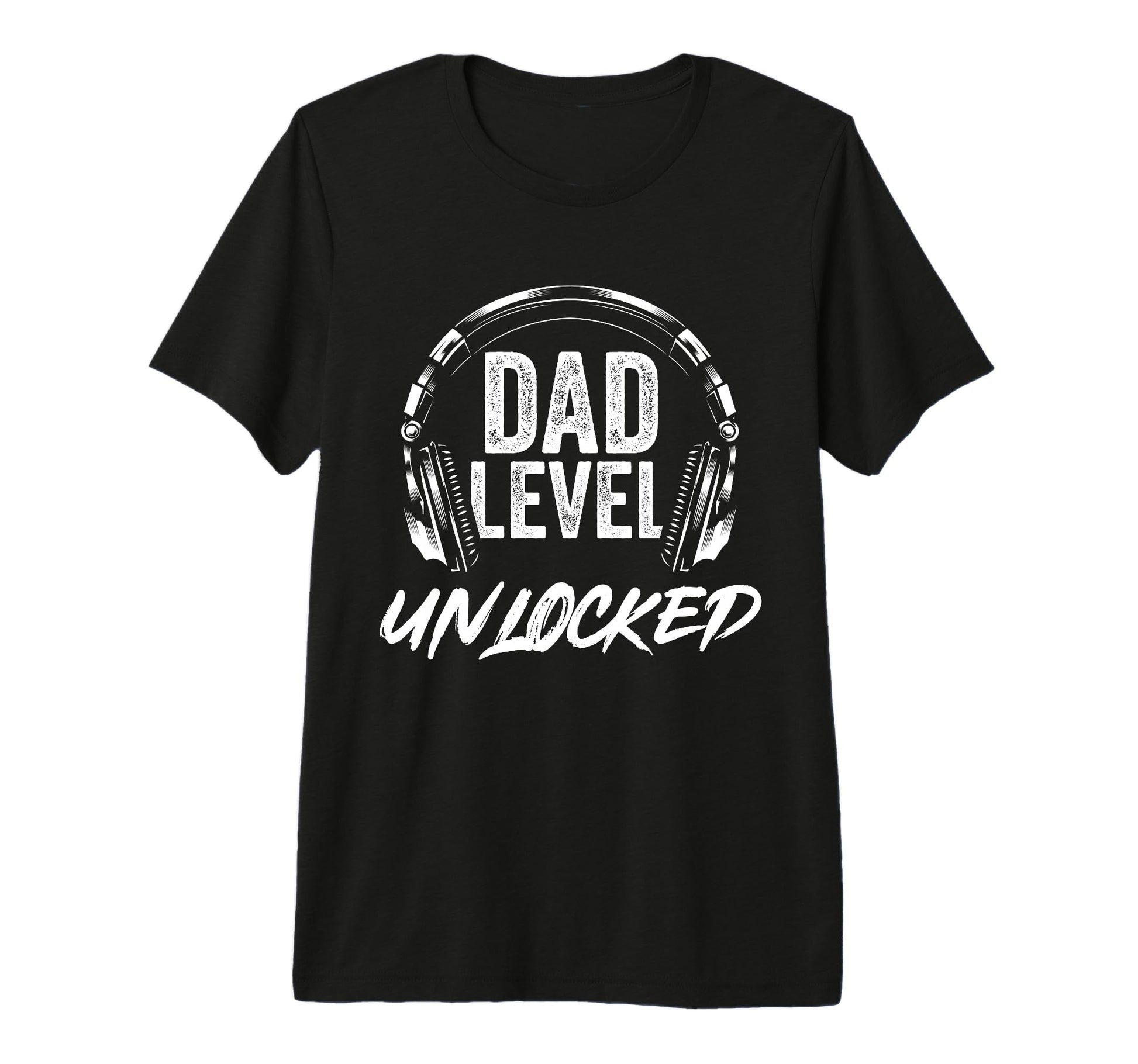 Mens Video Game Dad Level Unlocked T-Shirt - Trendy Graphic Men Women - T-Shirt, Sweatshirt, Hoodie