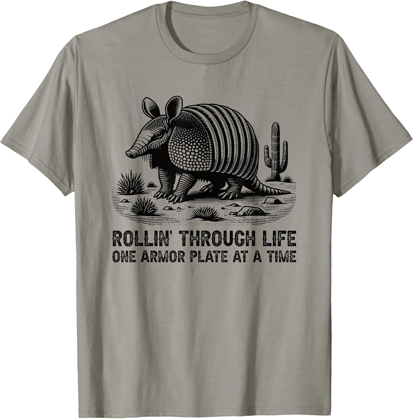 Rollin Armadillo Funny Merch. Unisex T-shirt, Sweatshirt, Hoodie, Long Sleeve Tee - T-Shirt, Sweatshirt, Hoodie