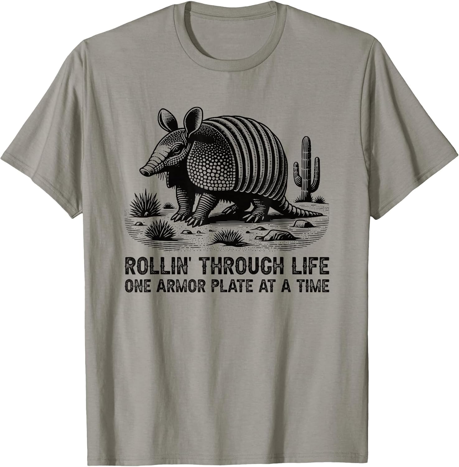 Rollin Armadillo Funny Merch. Unisex T-shirt, Sweatshirt, Hoodie, Long Sleeve Tee - T-Shirt, Sweatshirt, Hoodie