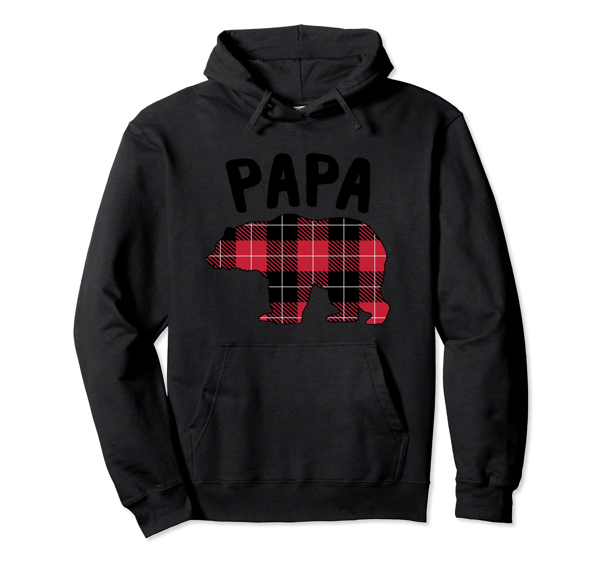 Papa Bear Hoodie - Minimalist Print for Adults - T-Shirt, Sweatshirt, Hoodie