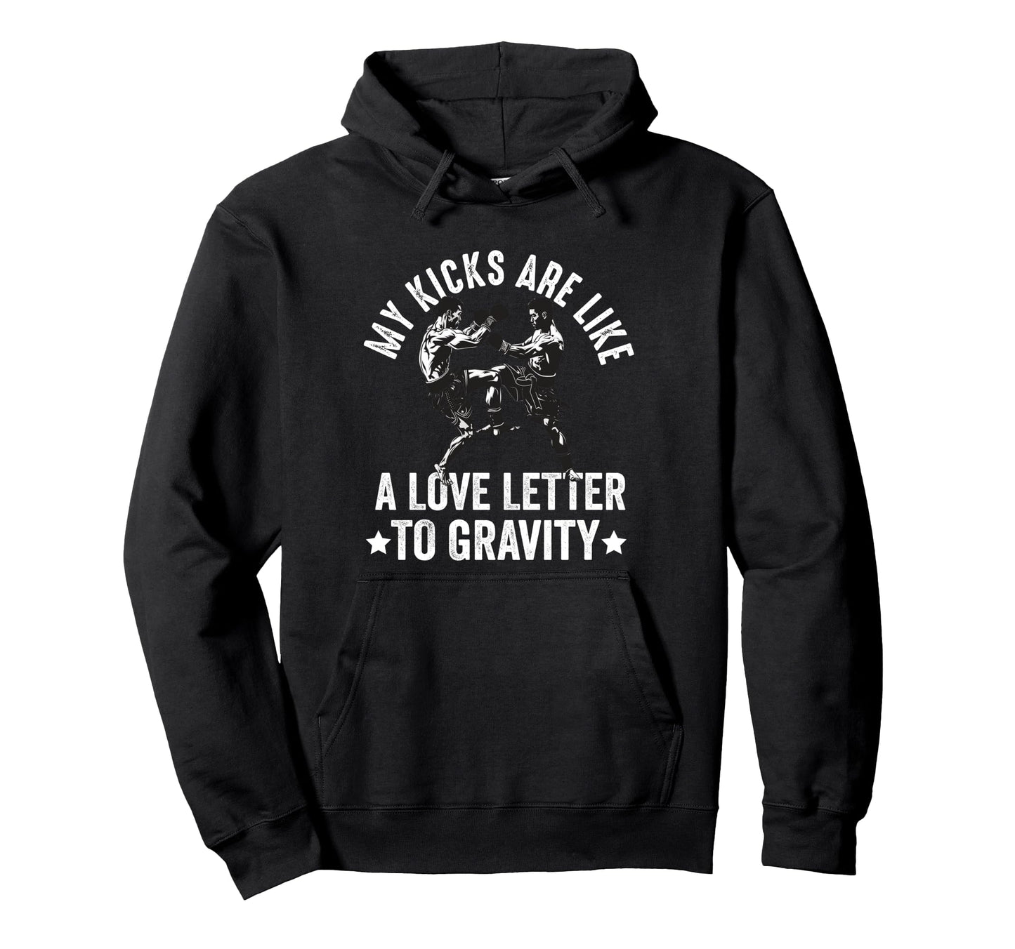 Muay Thai Fighter Dad Thai Kickboxing Hoodie - Casual Everyday Wear Unisex - T-Shirt, Sweatshirt, Hoodie