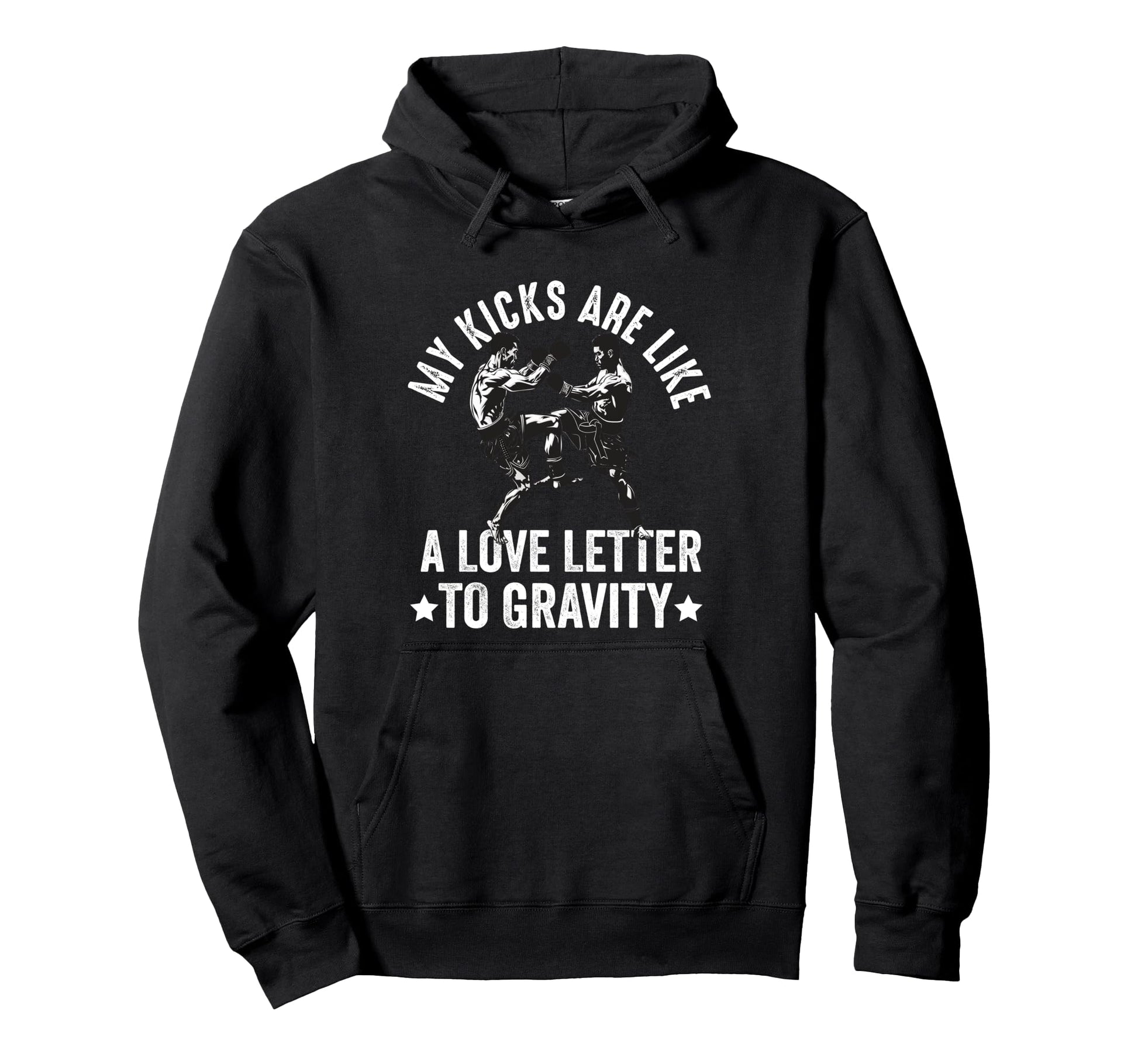 Muay Thai Fighter Dad Thai Kickboxing Hoodie - Casual Everyday Wear Unisex - T-Shirt, Sweatshirt, Hoodie