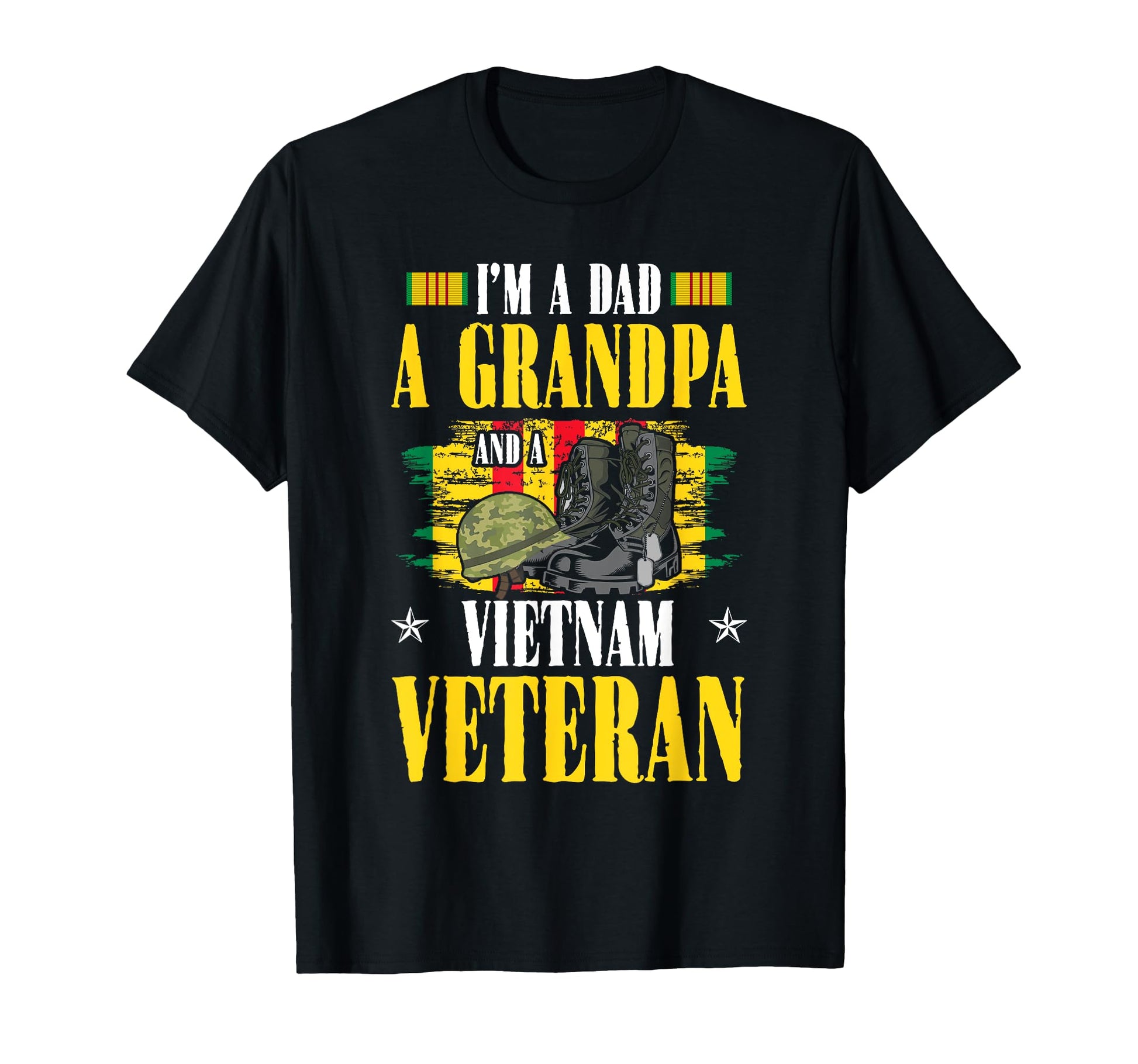 Vietnam Veteran Dad Grandpa T-Shirt - Streetwear Style for Adults - T-Shirt, Sweatshirt, Hoodie