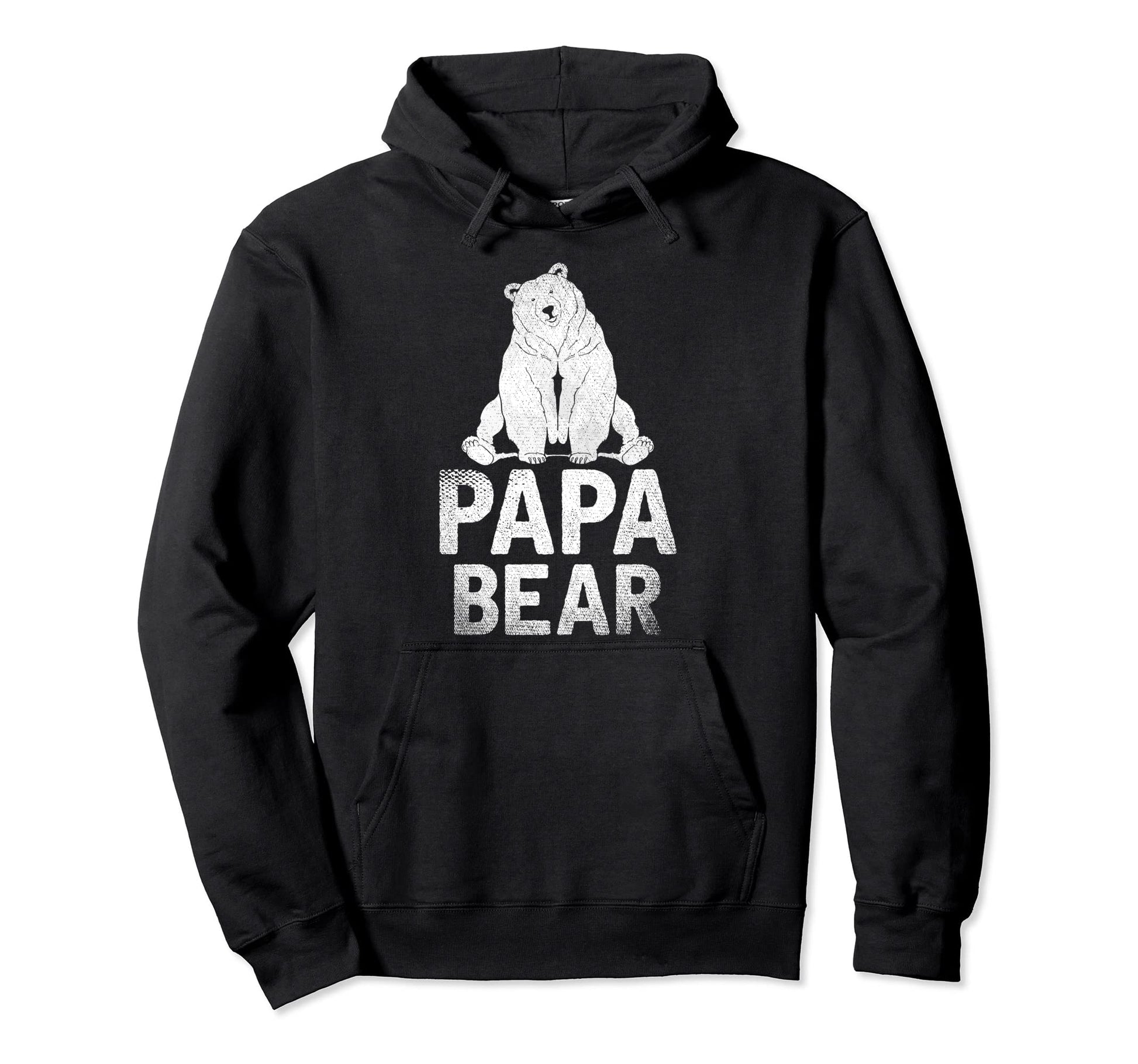 Bear Family Dad Animal Daddy Fathers Day Hoodie - Graphic Print Unisex - T-Shirt, Sweatshirt, Hoodie