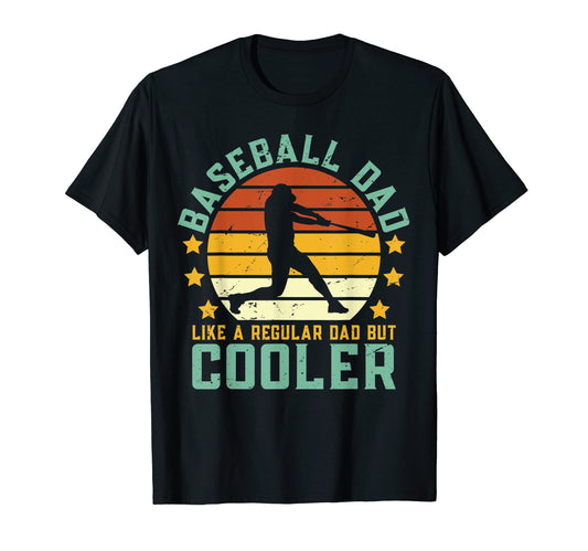 Baseball Dad Funny Baseball Lover Fathers T-Shirt - Trendy Graphic Unisex - T-Shirt, Sweatshirt, Hoodie