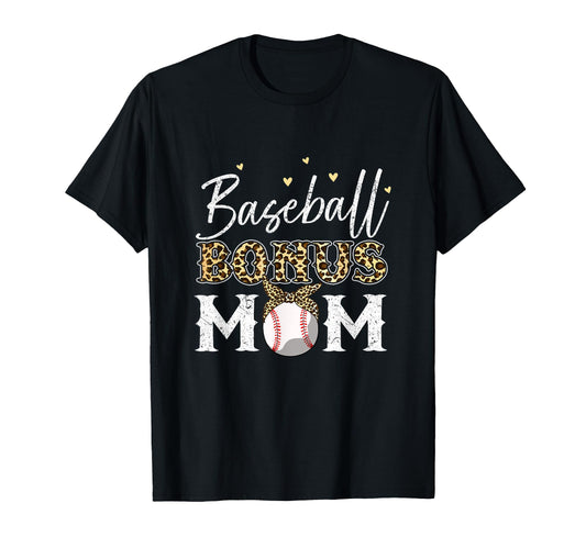 Baseball Stepmom Baseball Bonus Mom T-Shirt - Minimalist Print for Adults - T-Shirt, Sweatshirt, Hoodie