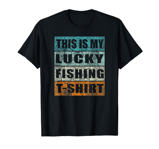 American Bass Fish Pro This Is My Lucky T-Shirt - Novelty Apparel Unisex - T-Shirt, Sweatshirt, Hoodie
